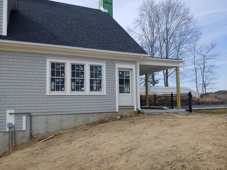 Gutter Installation using 5" Box Style Aluminum Gutter in Duxbury, MA by Gutter Pro Enterprises