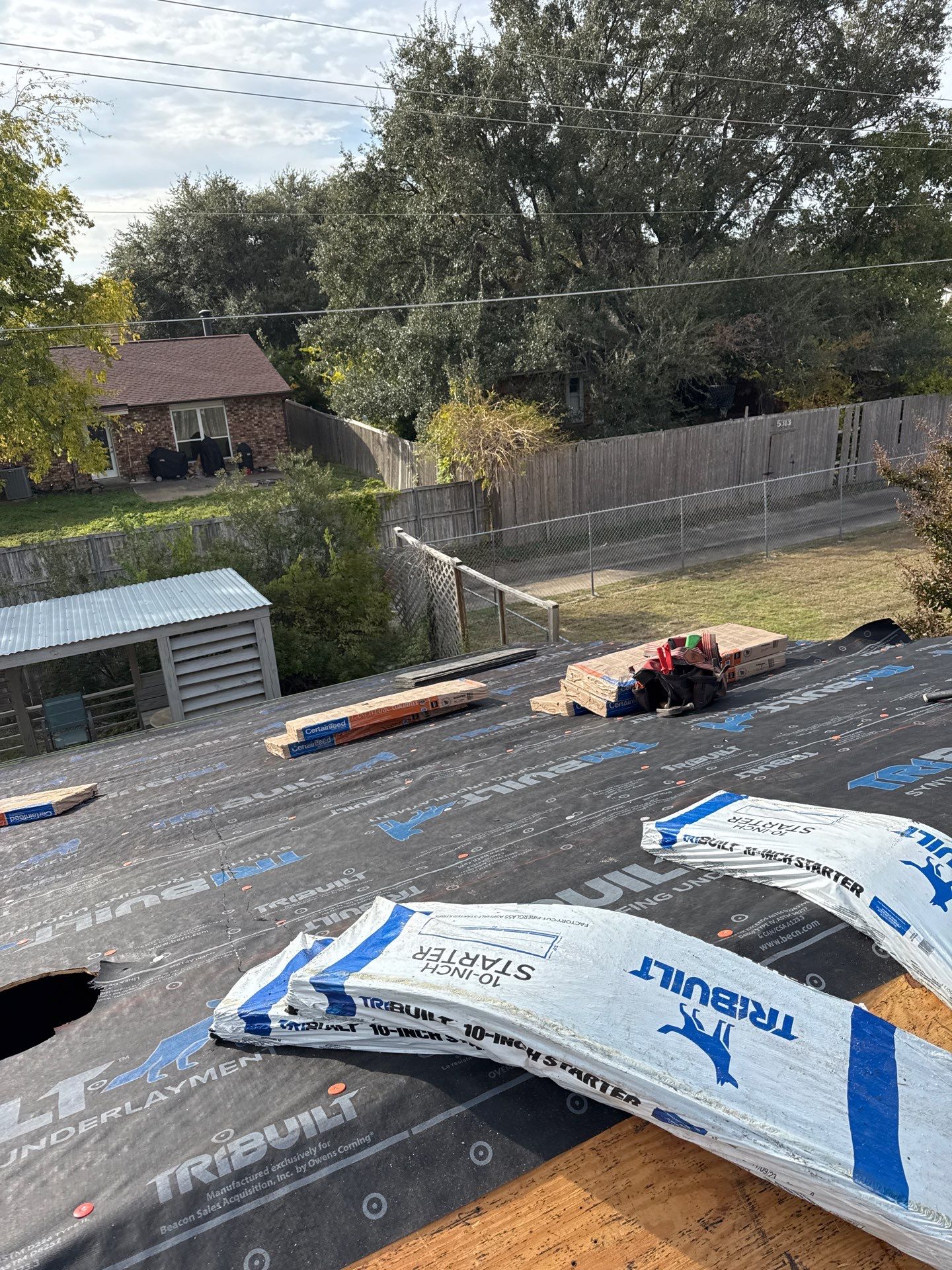 Project in The Colony by Rhino Roofing and General Contracting, LLC