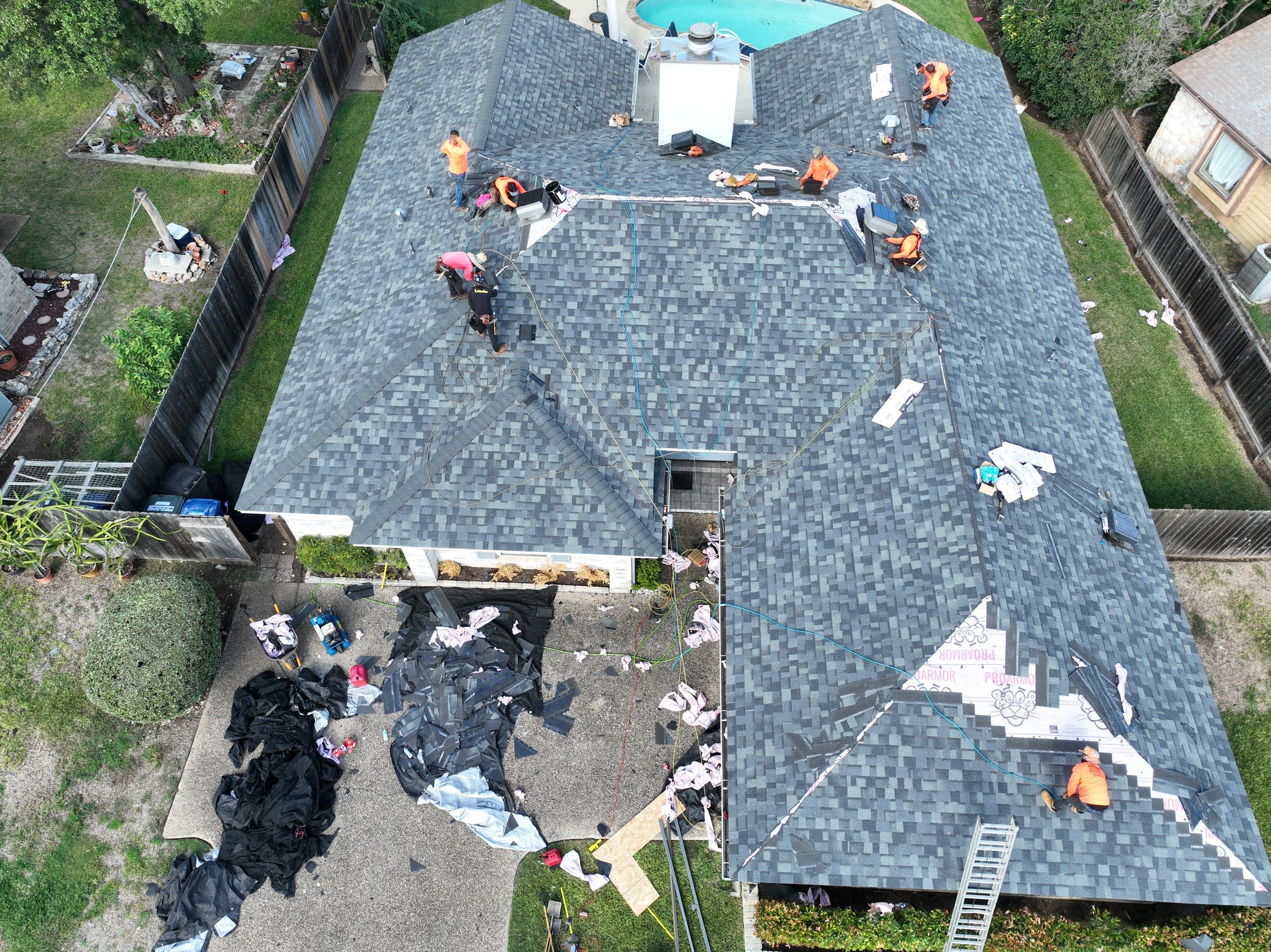 Roof Replacement in San Antonio, Texas by Premier Roofing and Contracting