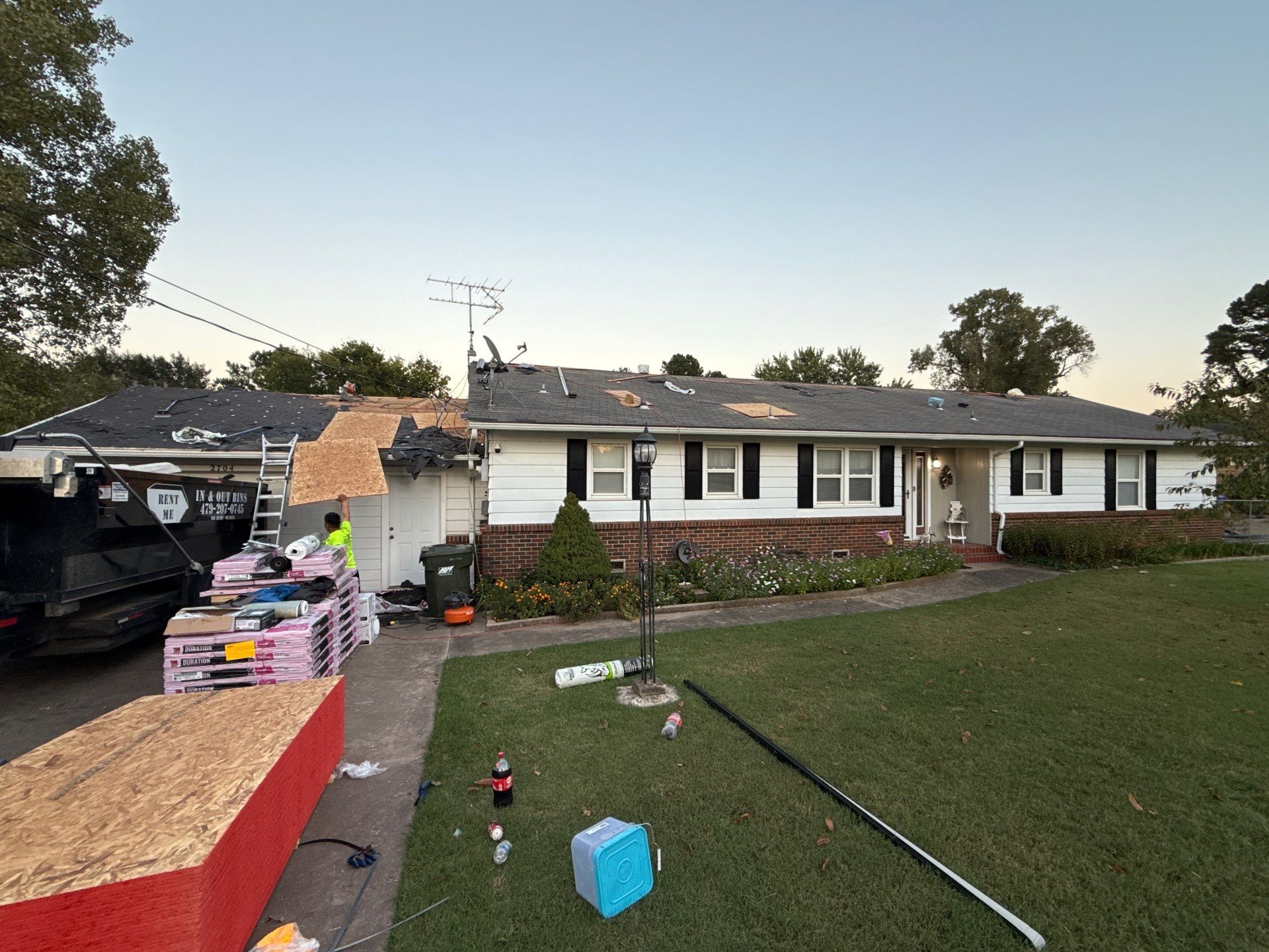 Hail & Wind Restoration paid by Insurance by In & Out Construction & Remodeling, LLC