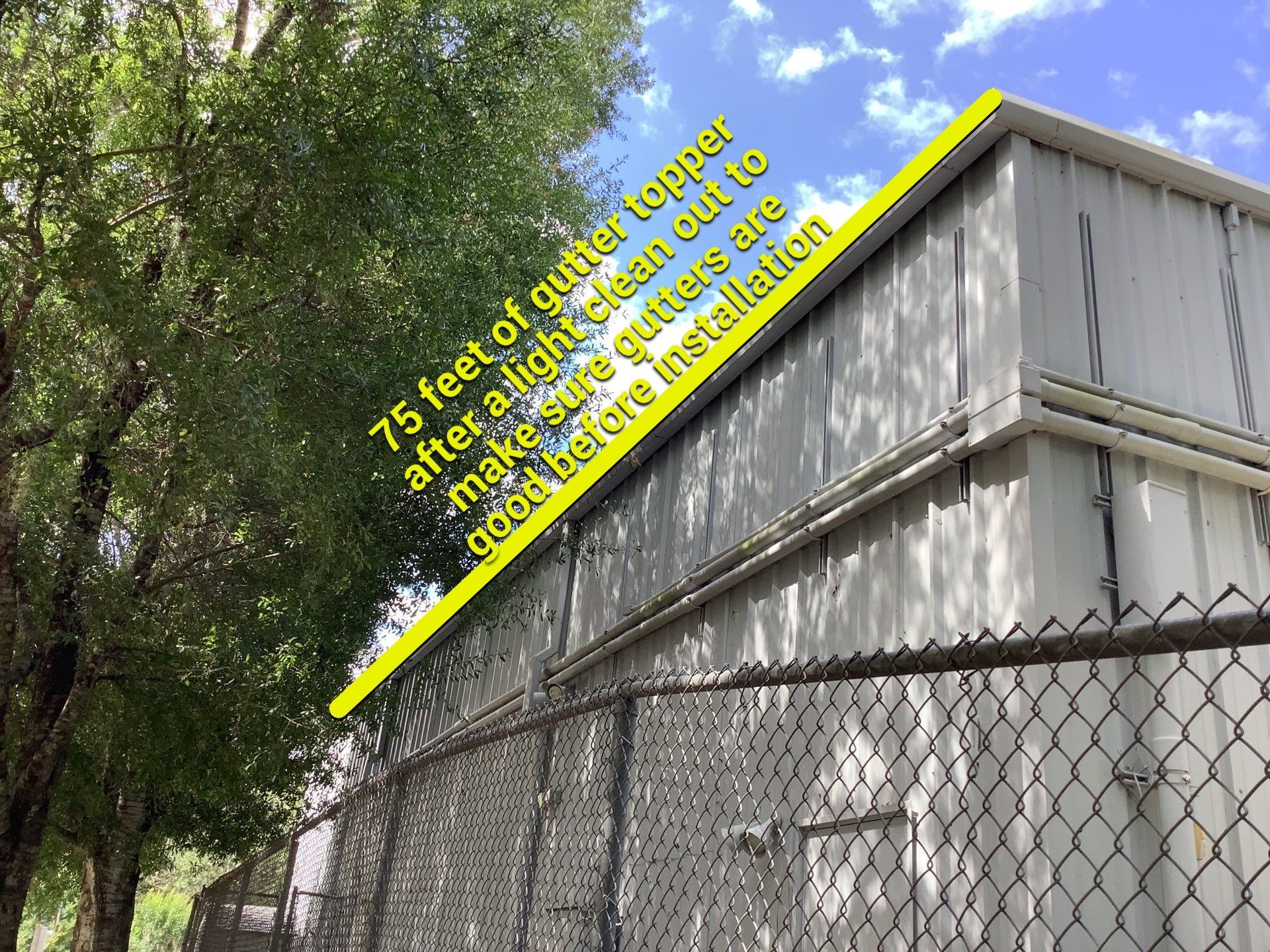 7-Inch Seamless Gutters Installation in Bradenton FL by Gutter Professor by Gutter Professors