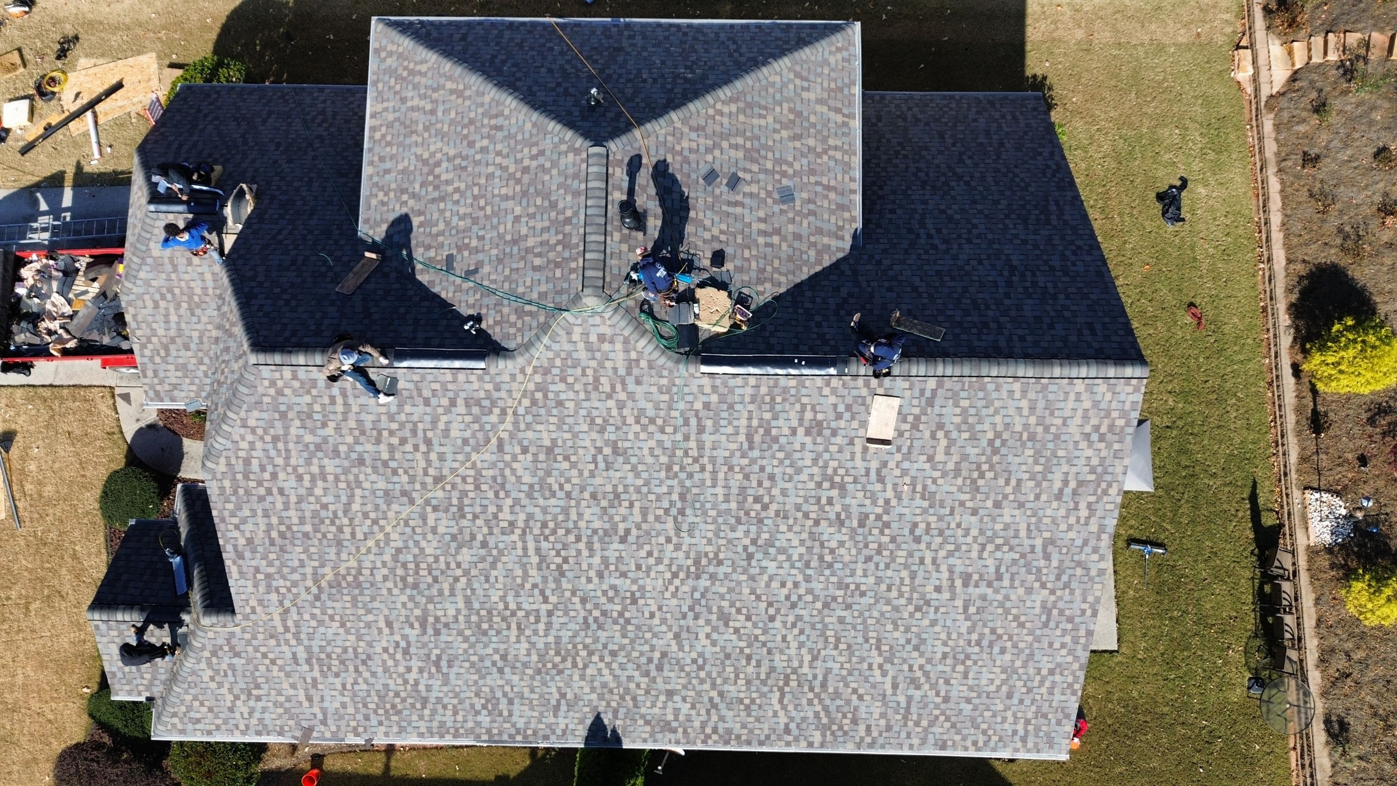 Cumming, GA Roof Replacement CertainTeed Landmark Pro Max Def Weathered Wood by Reset Roofing