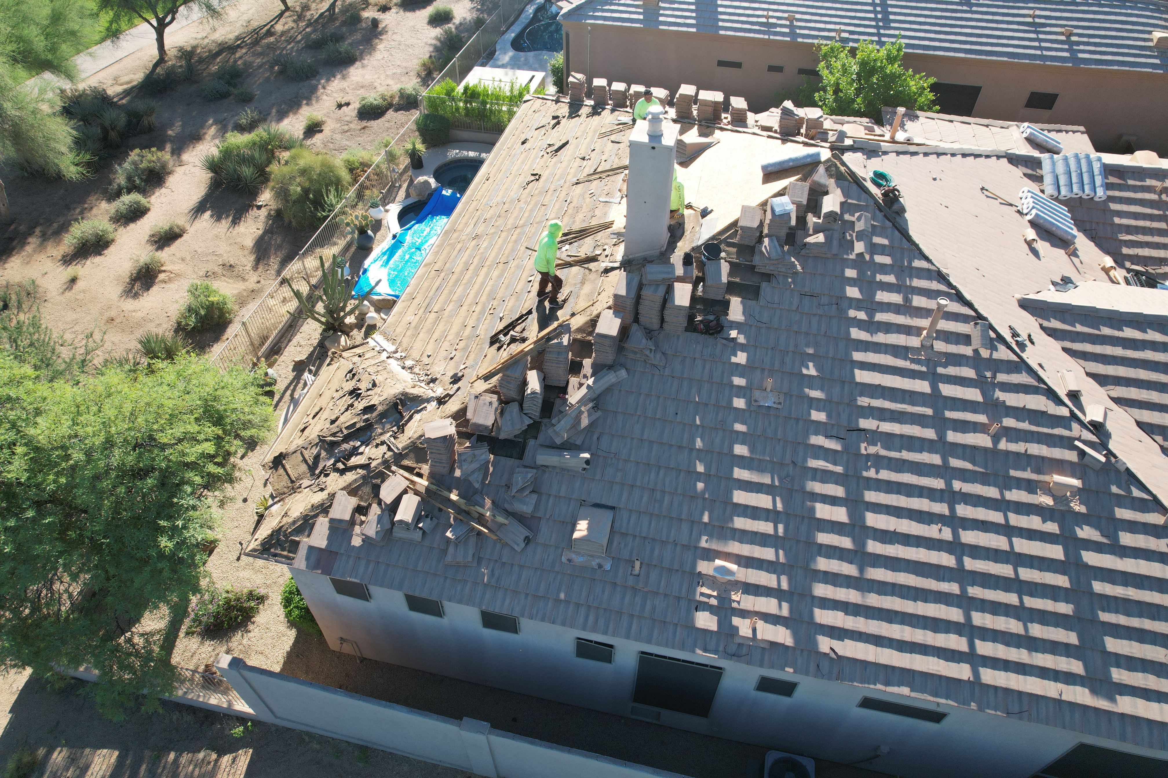 Project in Scottsdale, AZ by Showtime Roofing & Coatings LLC