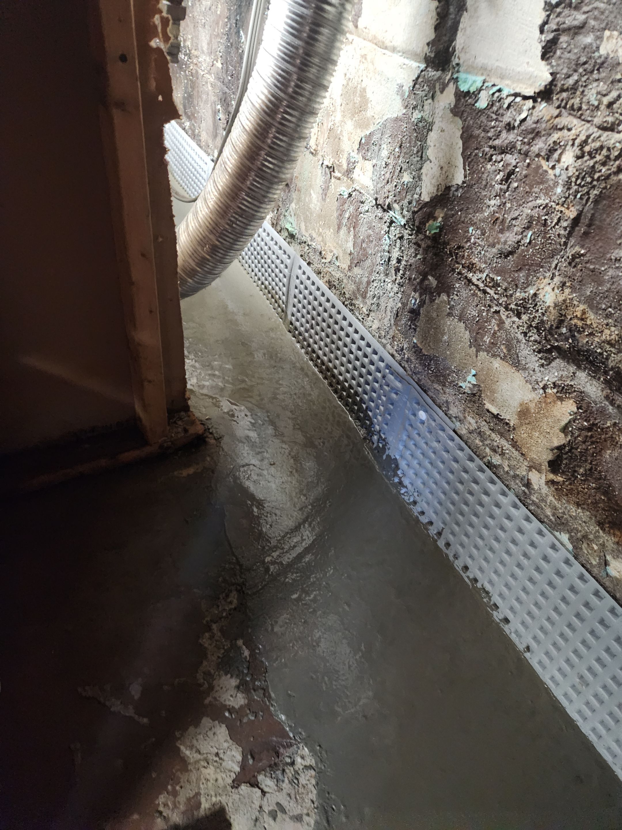 Interior French Drain West Orange NJ by Pure Service Pro, LLC 