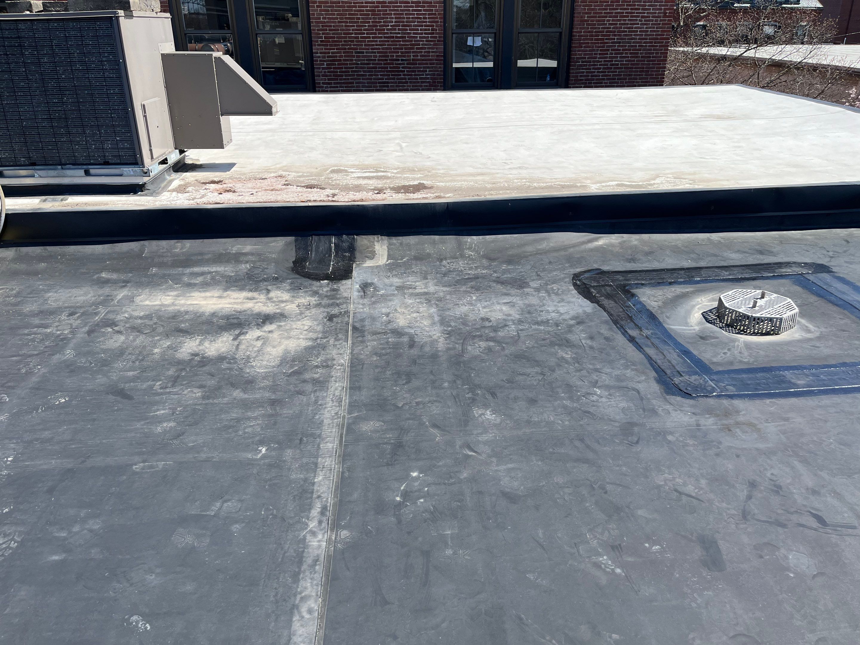 Portsmouth, NH Commercial Roof by Tall pine roofing