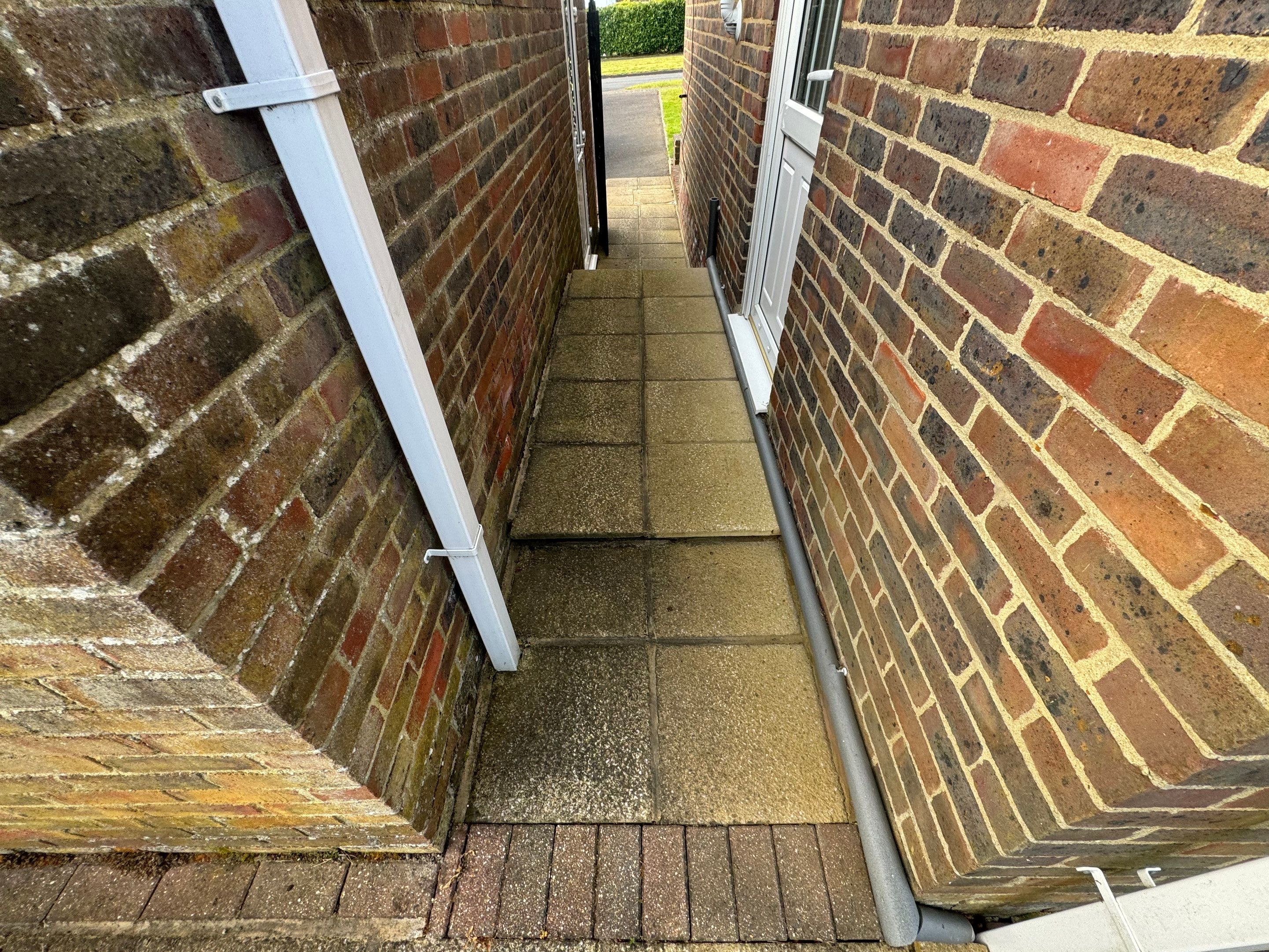 Patio Area Spring Clean using honda 21 ltr/min by Ges Exterior Cleaning ltd