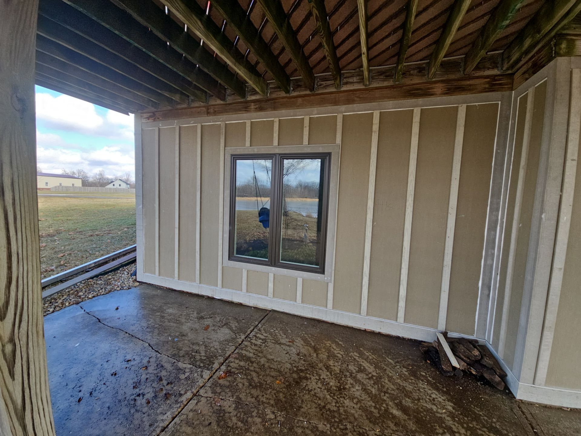 Siding Installation using James Hardie Board & Batten and James Hardie Shakes by Koontz Construction