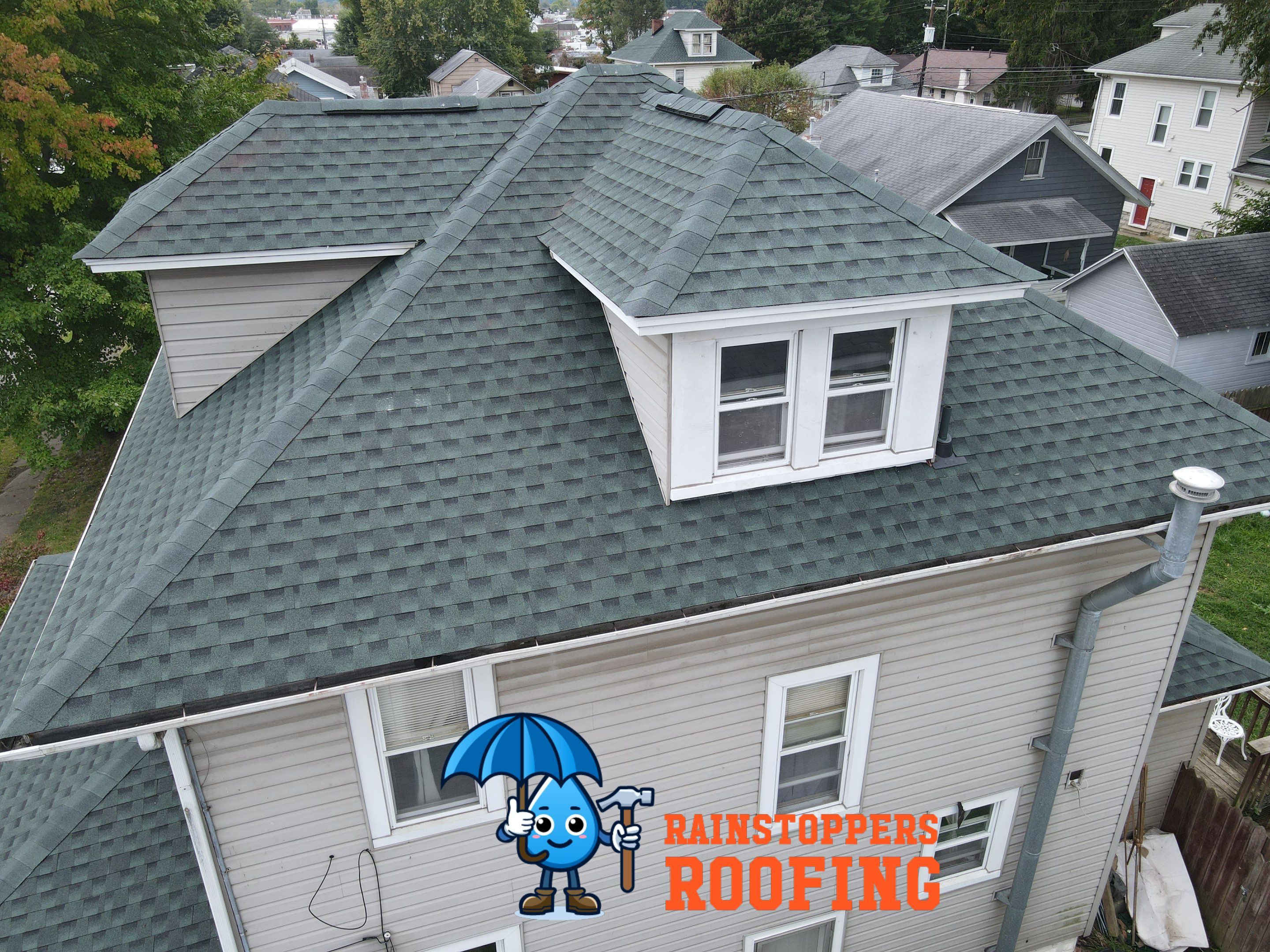 Residential Roofing Installation using Timberline HDZ by Rainstoppers Roofing