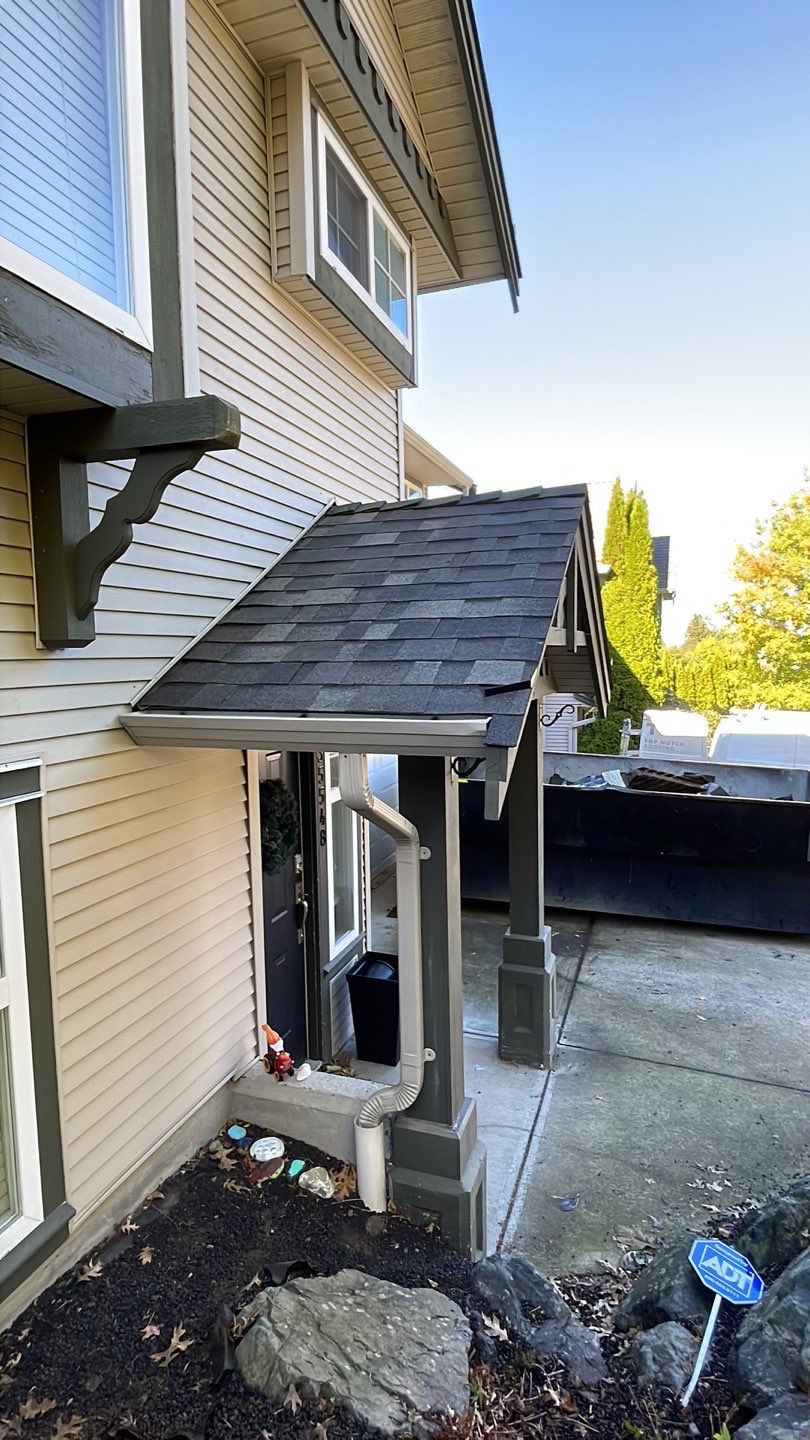 Residential Re-Roof using Malarky Vista Shingles by Top Notch Roofing Inc