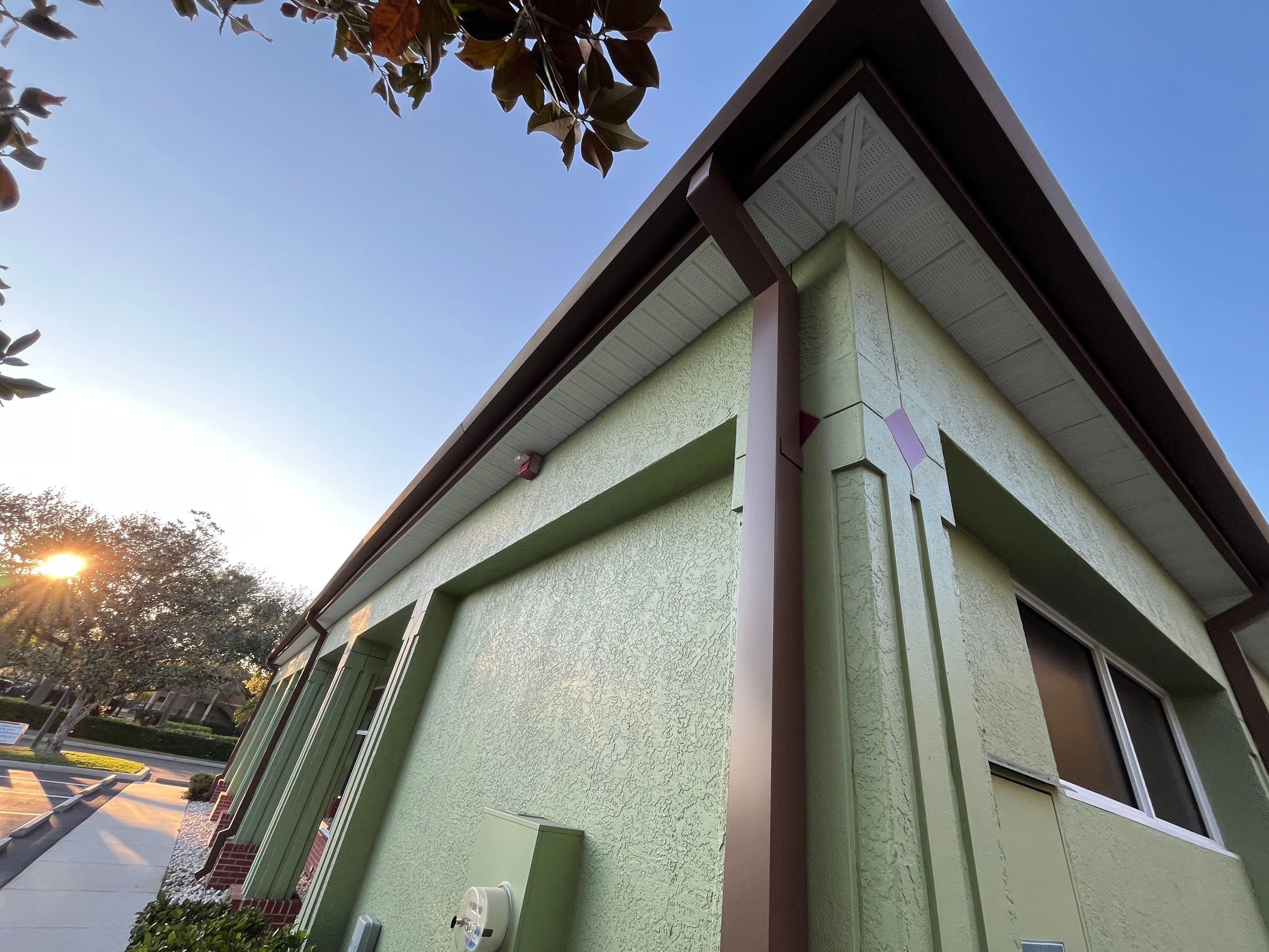 Commercial Gutter Installation in Sarasota FL by Gutter Professors