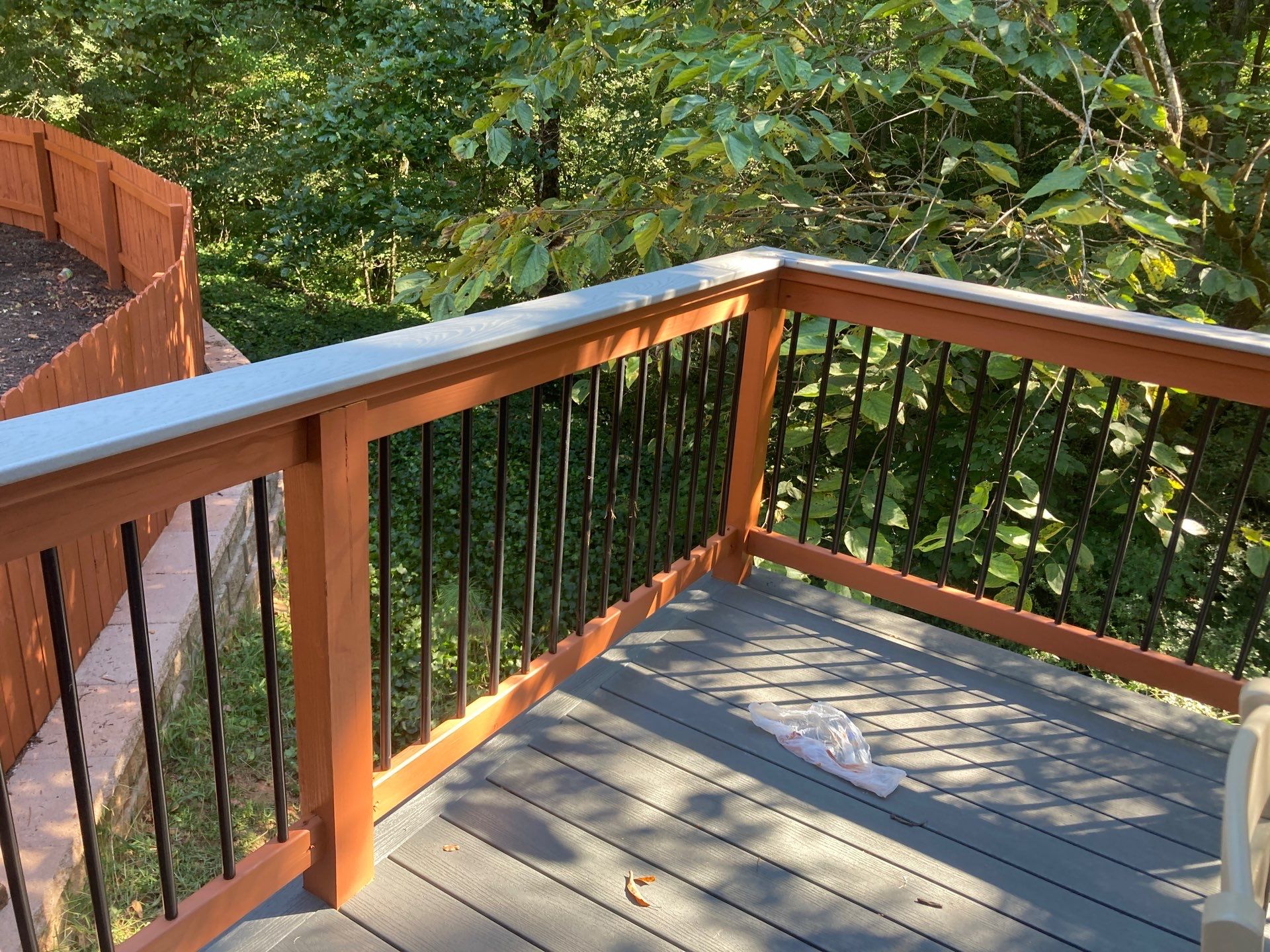 Deck Stain in Lilburn, GA by Nelson Exteriors 
