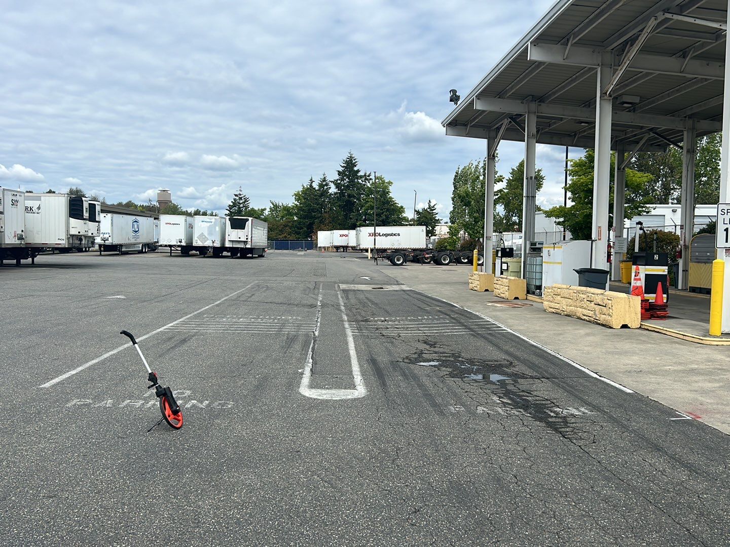 David | Striping Parking Lot, Asphalt Project  by Jireh Asphalt & Concrete Inc 