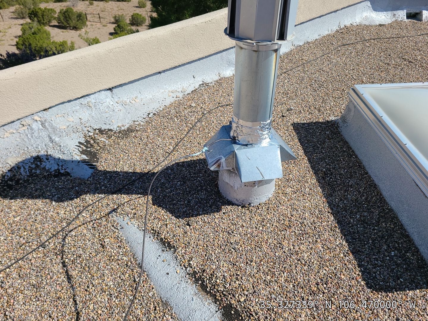 Tar & gravel complete roof tune up in Placitas by Doyle Roof Masters Inc