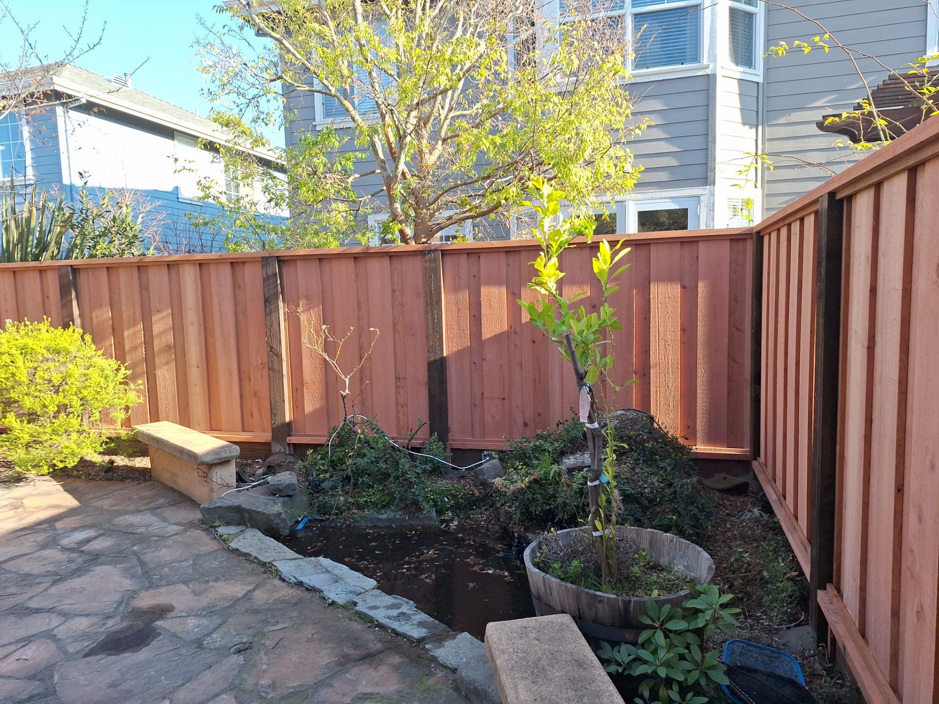 Board on Board Fence by Fremont Fence Inc