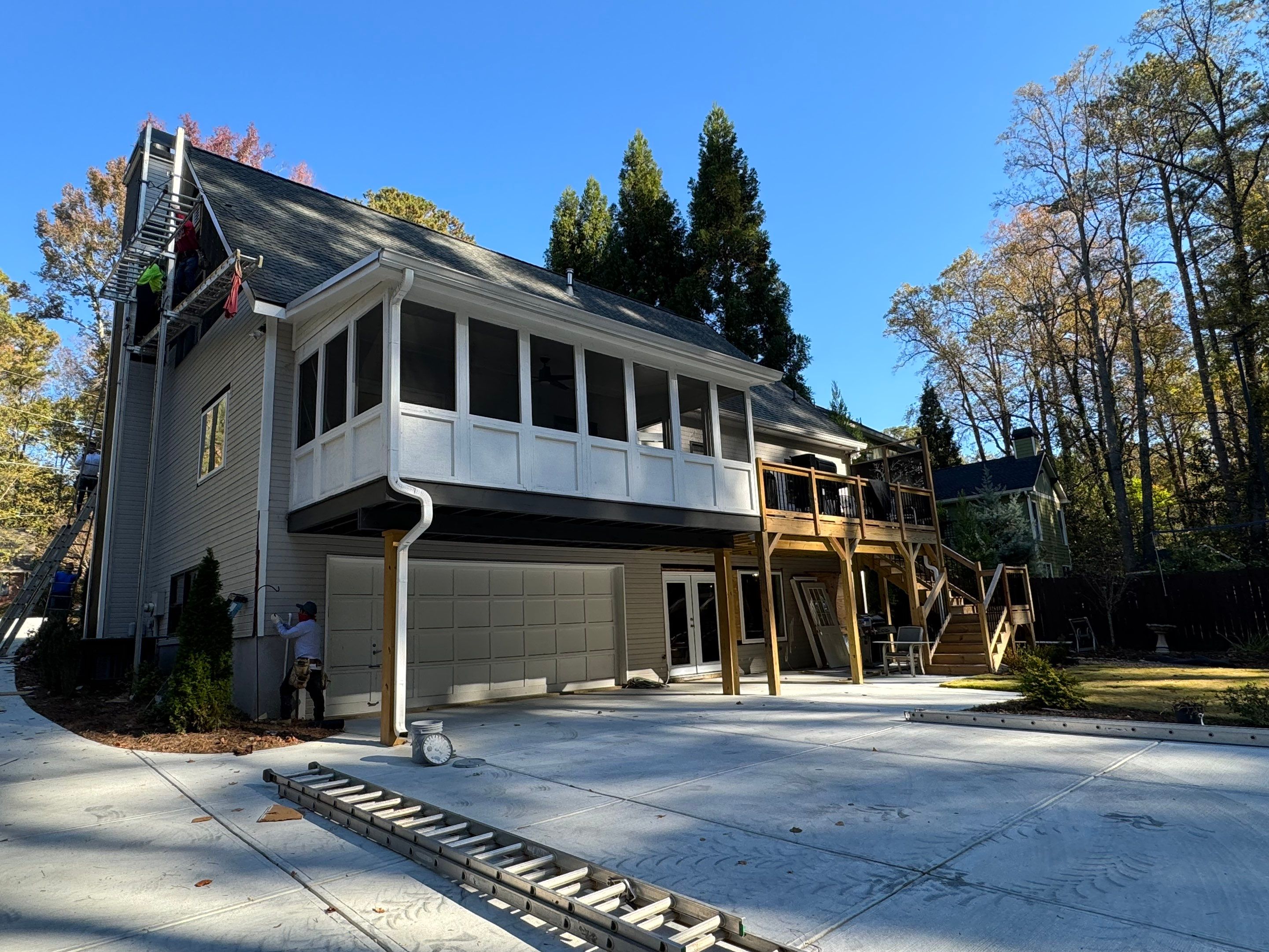 Full Siding Replacement and Exterior Renovation in Marietta by Swift Home Renovations