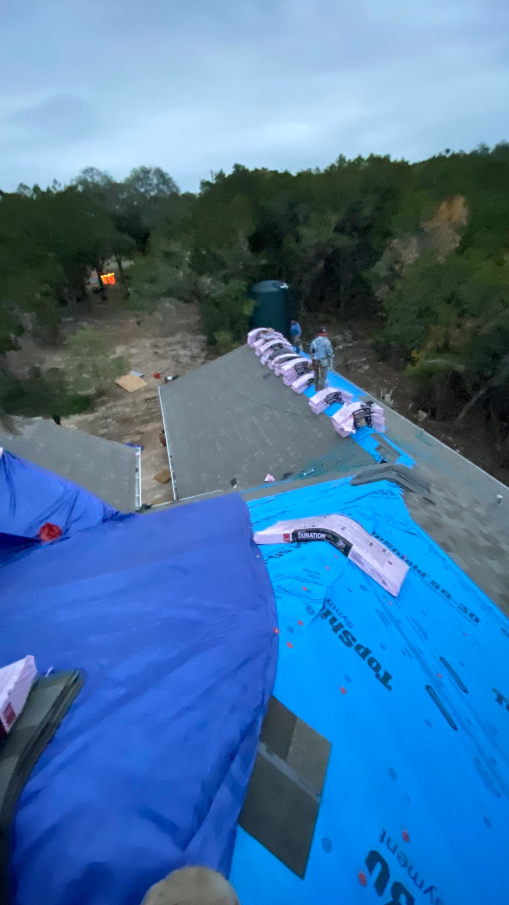 Residential Roof Replacement using Owens Corning 30 year Architectural Shingles by Premier Roofing and Contracting