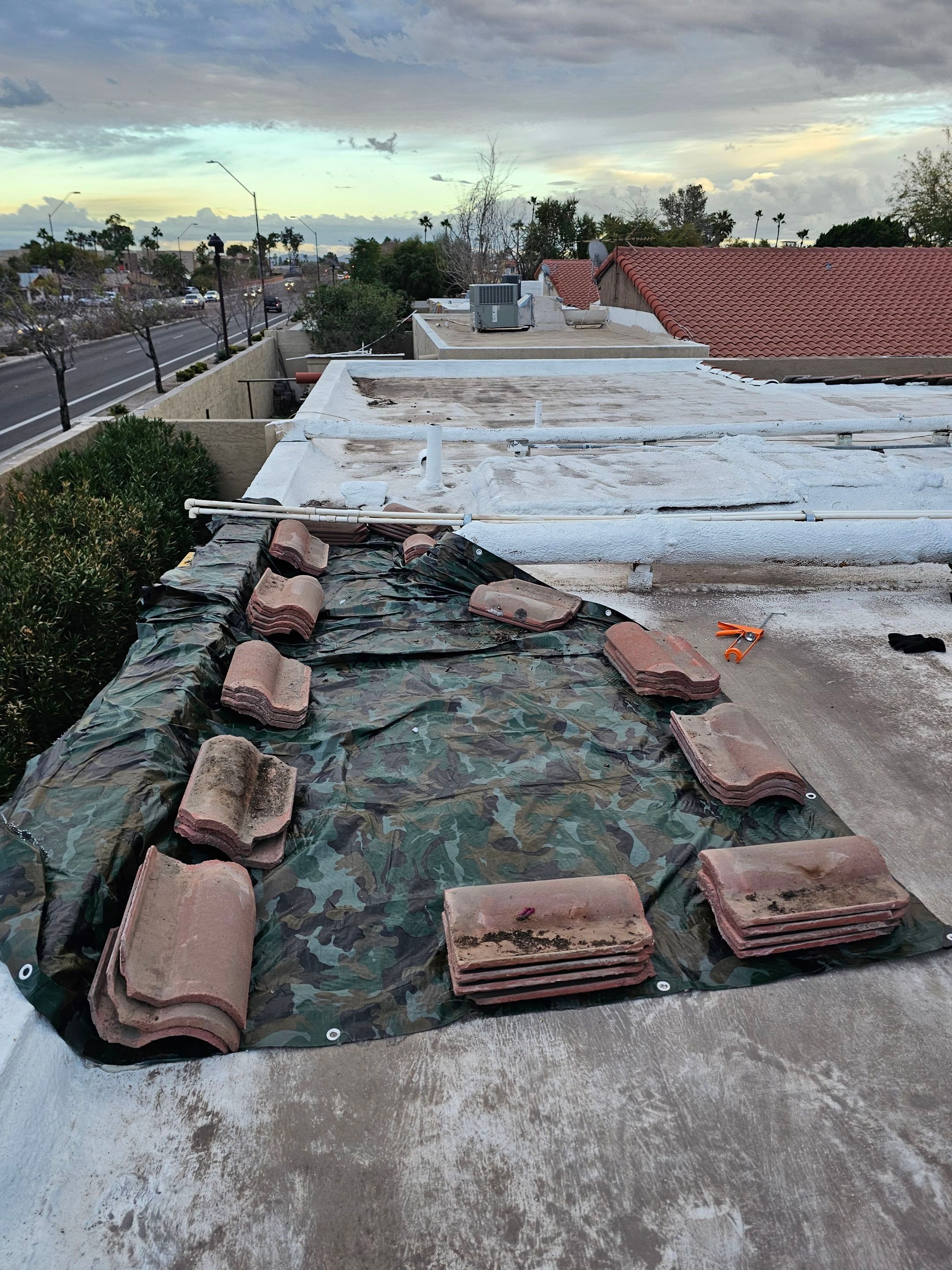 Terracotta Concrete Tile by Reimagine Roofing
