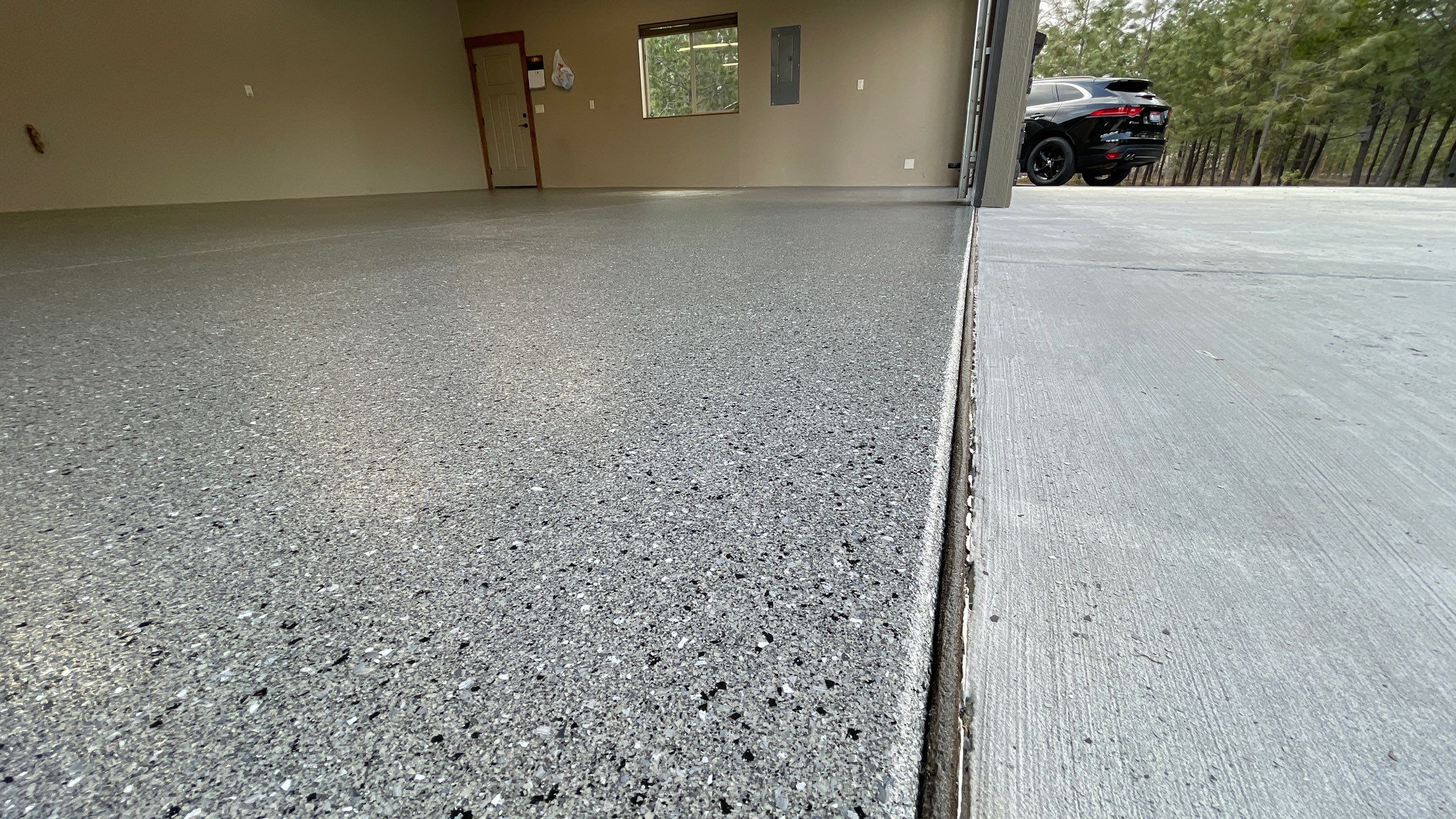 Patio Transformation using Slate Hybrid by Croc Coatings, LLC