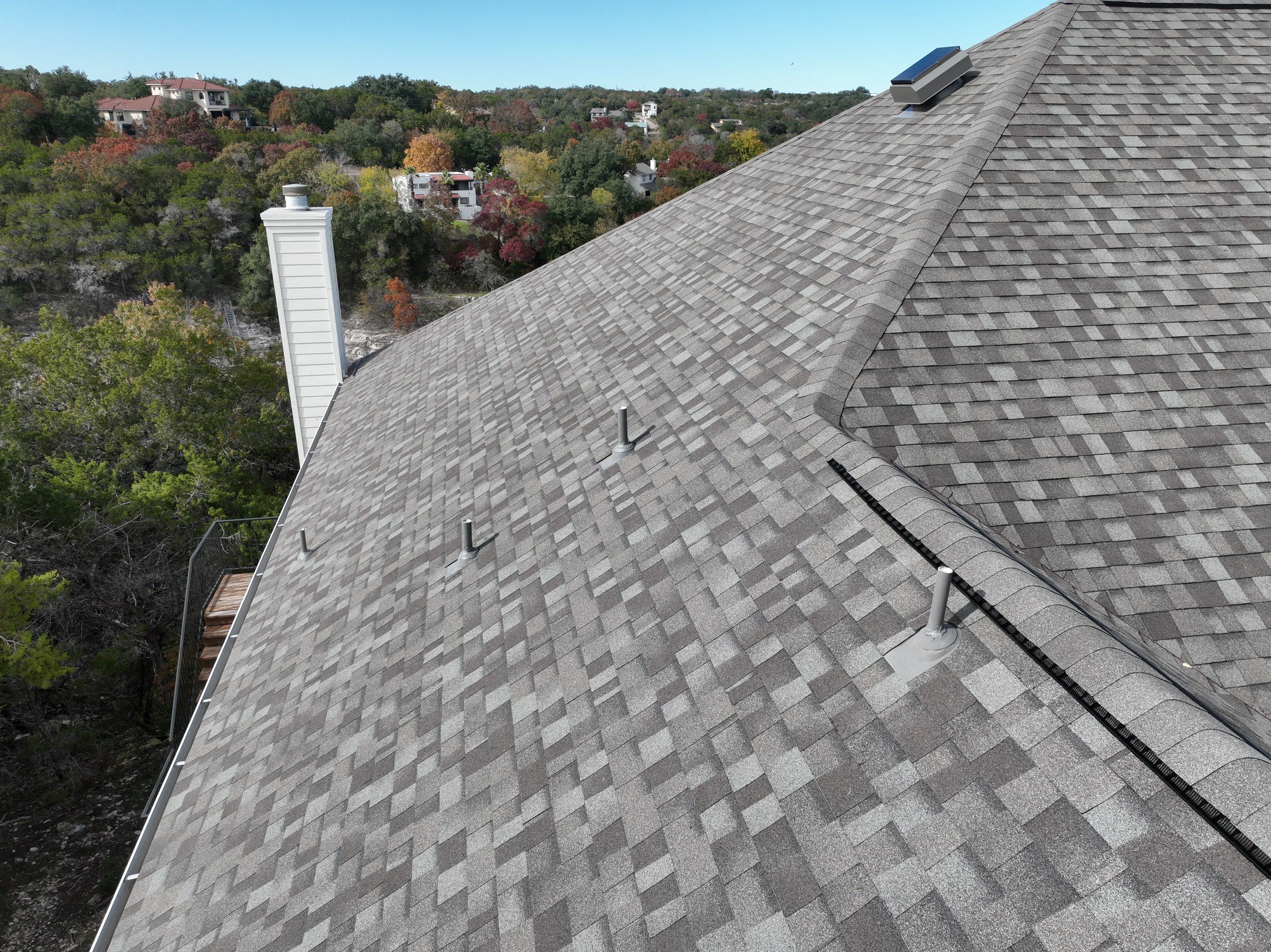 Residential Roof Replacement using Owens Corning 30 year Architectural Shingles by Premier Roofing and Contracting