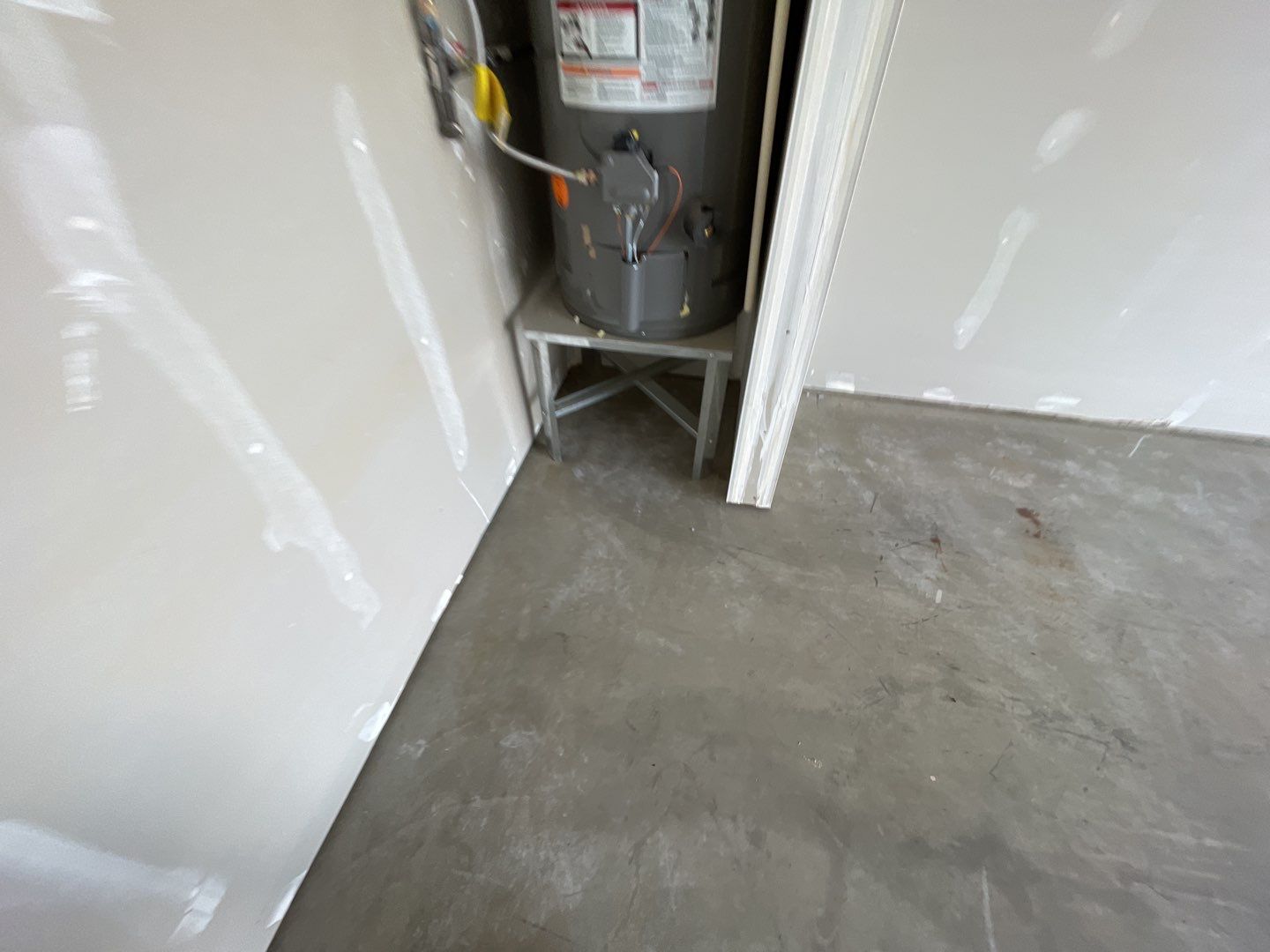 Garage Transformation using Slate Stone by Croc Coatings, LLC