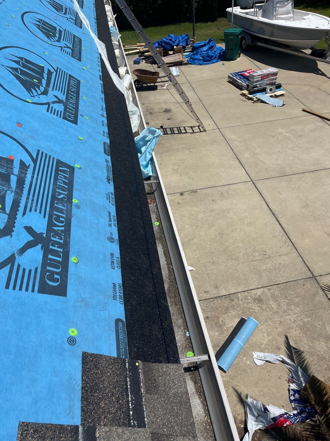 Residential Roofing Installation using Roof Replacement by American Roofing & Construction LLC