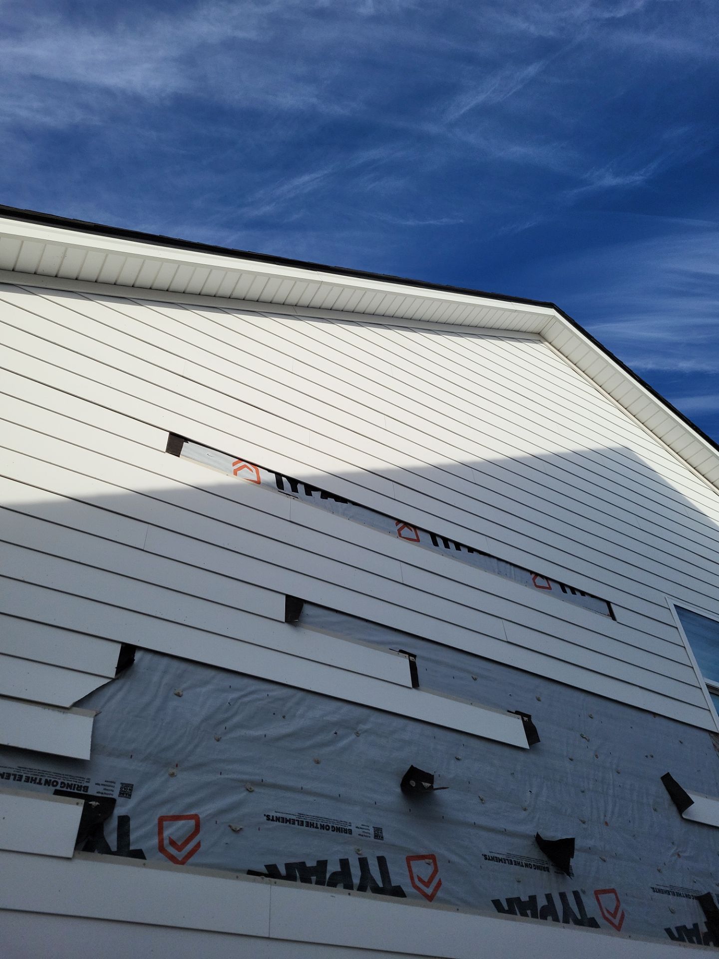 Insurance Workscope Hardie Board Repair using James Hardie HZ10 Plank Smooth  by RGR Construction and Roofing, LLC