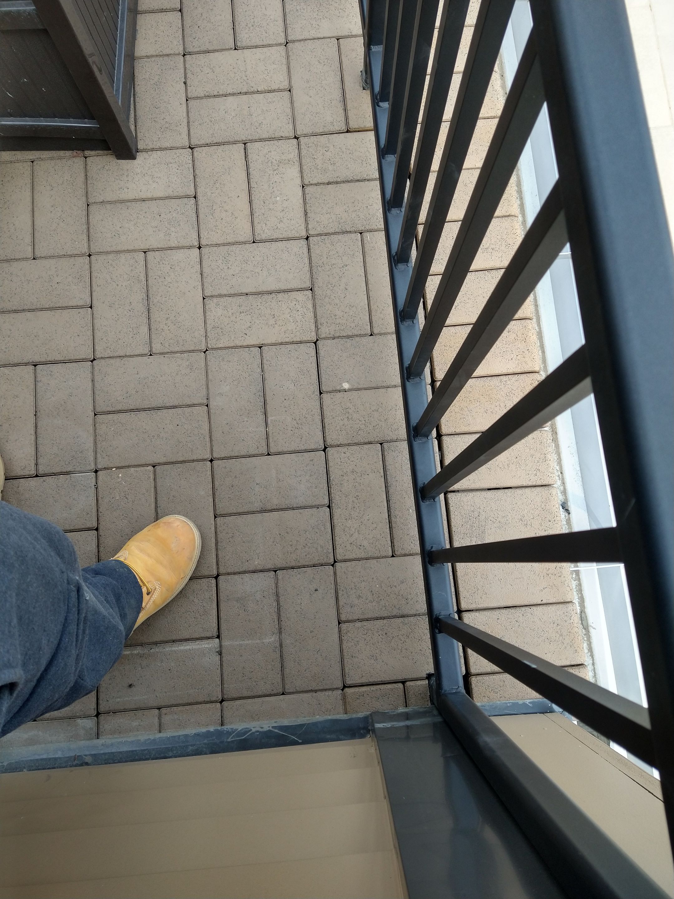Paver install by Absolute Roofing and Construction