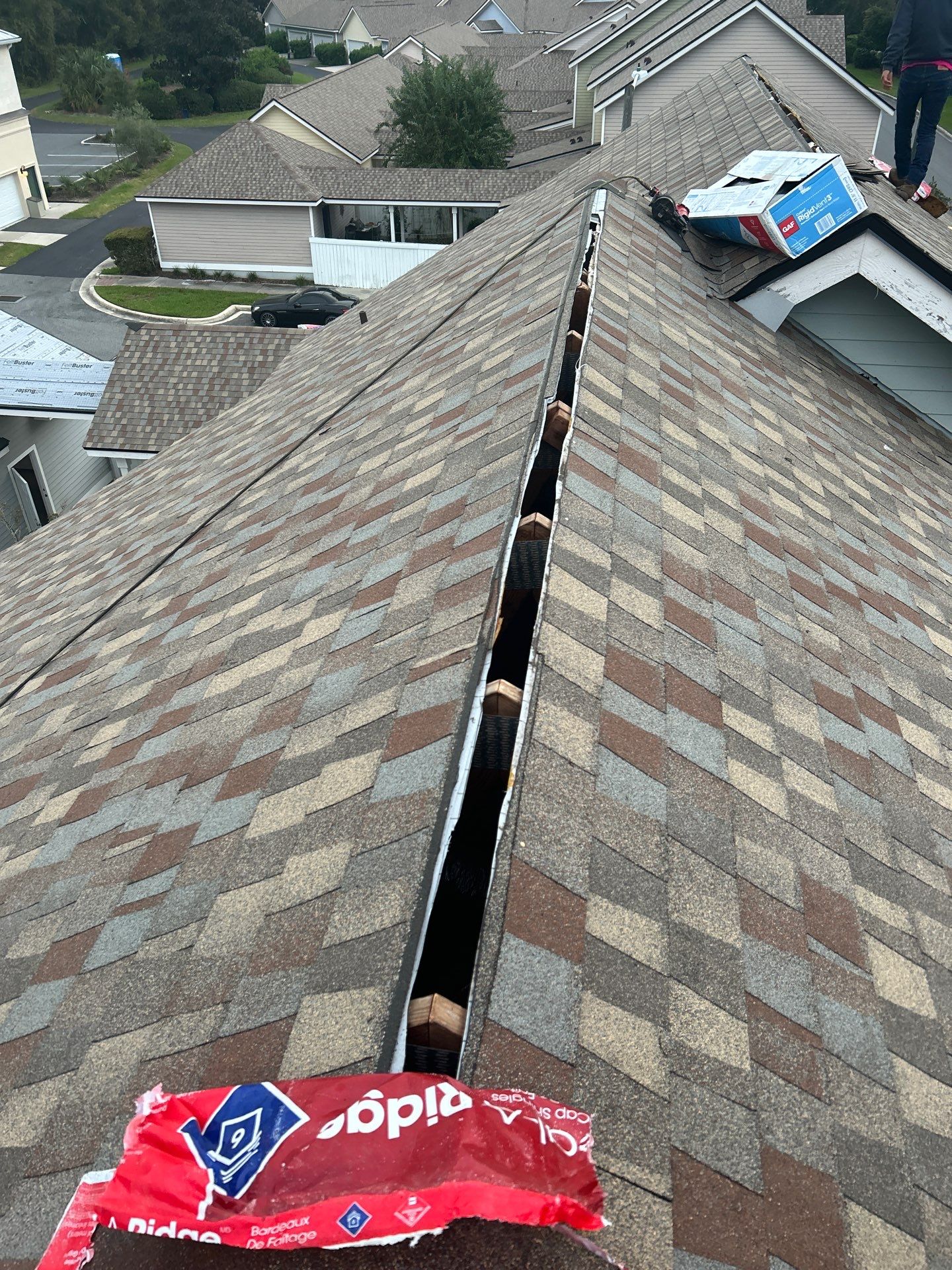 Project in Gainesville by True Force Roofing