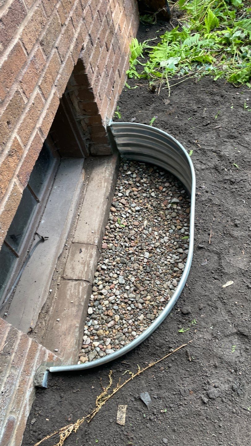 Basement Window Well Replacement in St. Paul, MN by Waterproofing Northeast