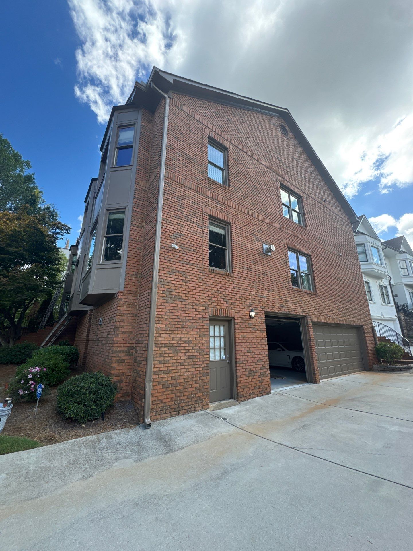 Atlanta Townhome Exterior Painting and Modern Color Palette Update by Swift Home Renovations