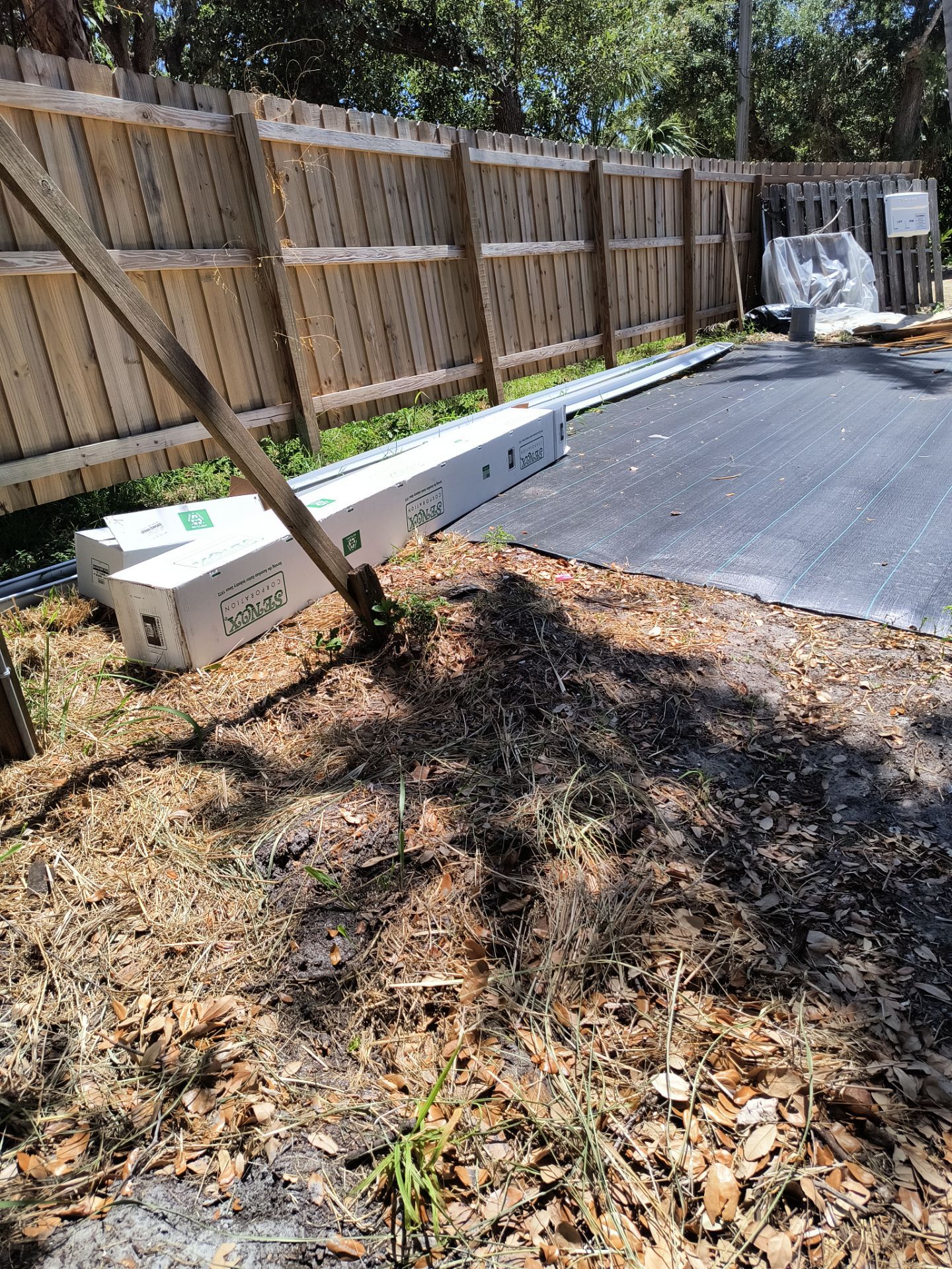 Half-Round Aluminum Gutters in Nokomis FL by Gutter Professors