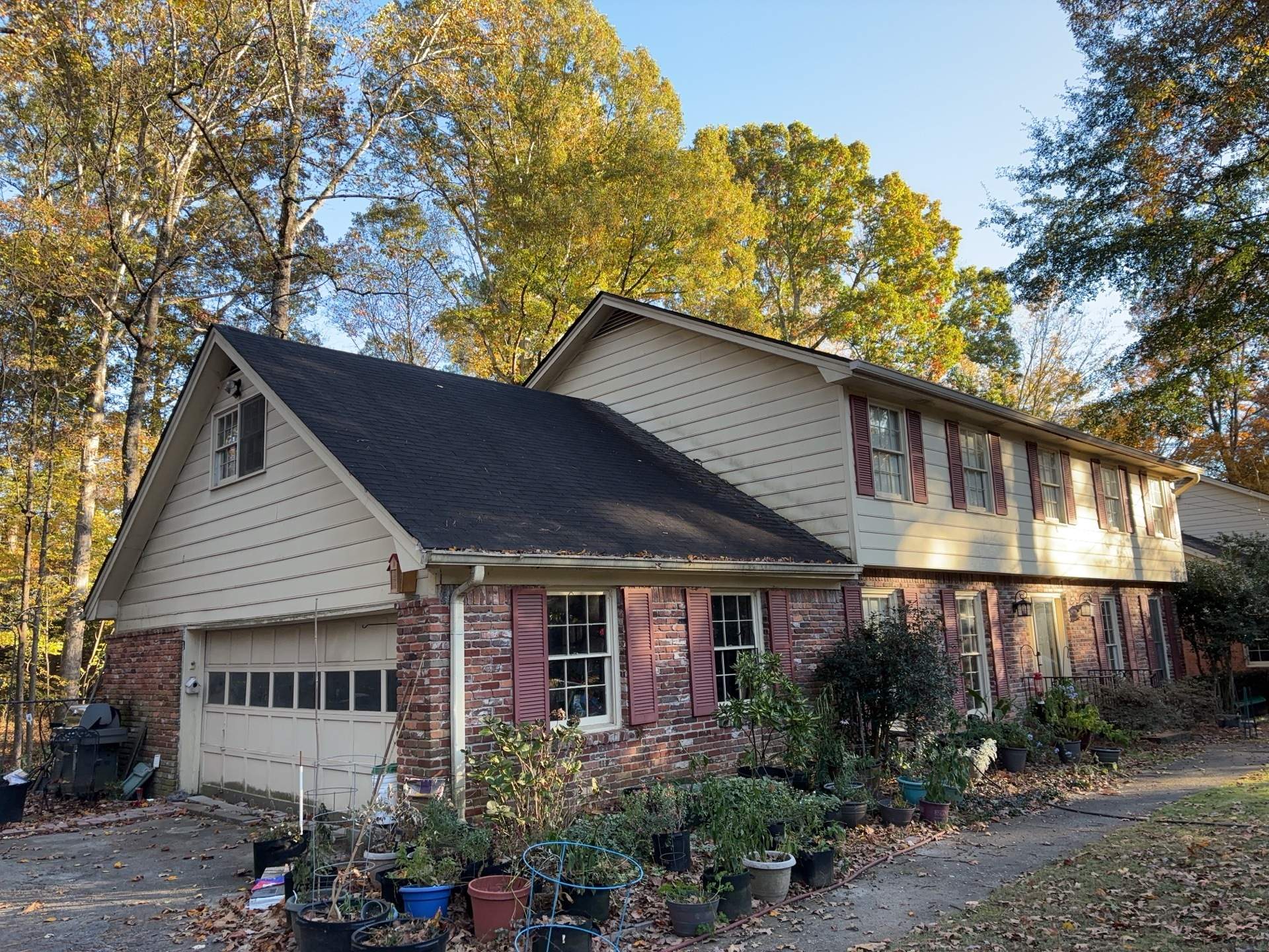Gable Siding Replacement with James Hardie HZ10 Lap Siding by Nelson Exteriors 