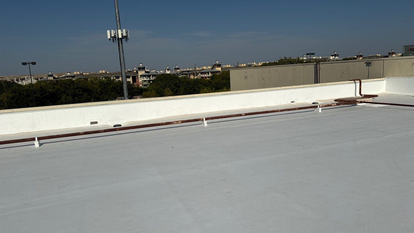 Commercial Roof Replacement using VersiFleece TPO by Roof Experts