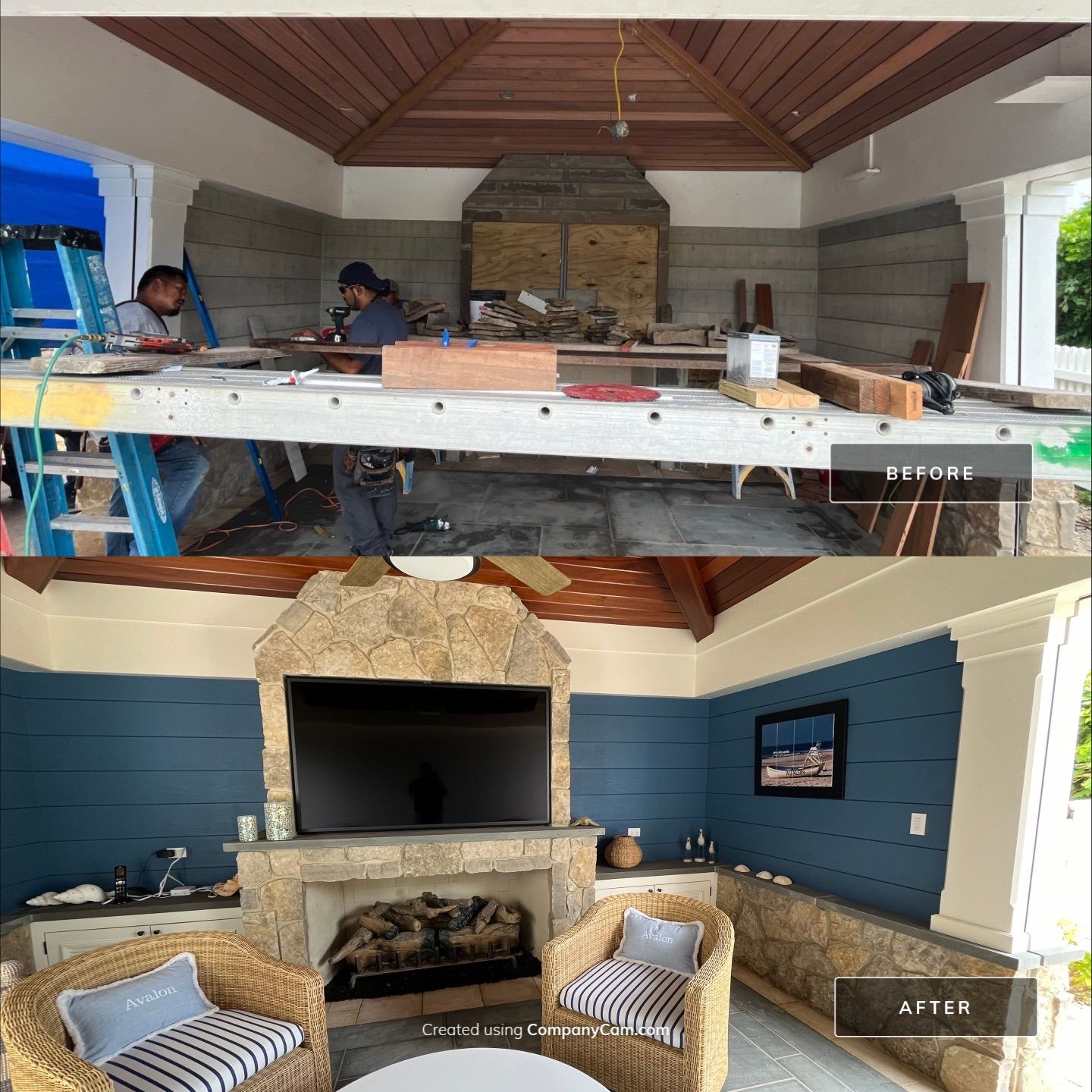 New Cabana Painting by FreshCoat Works LLC