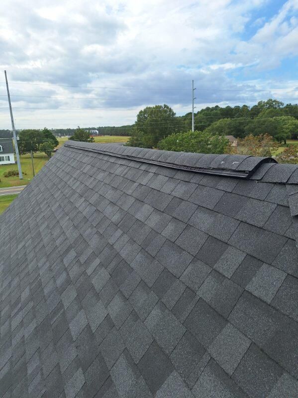 Roof Replacement Project in Greenville by Roofing Solutions