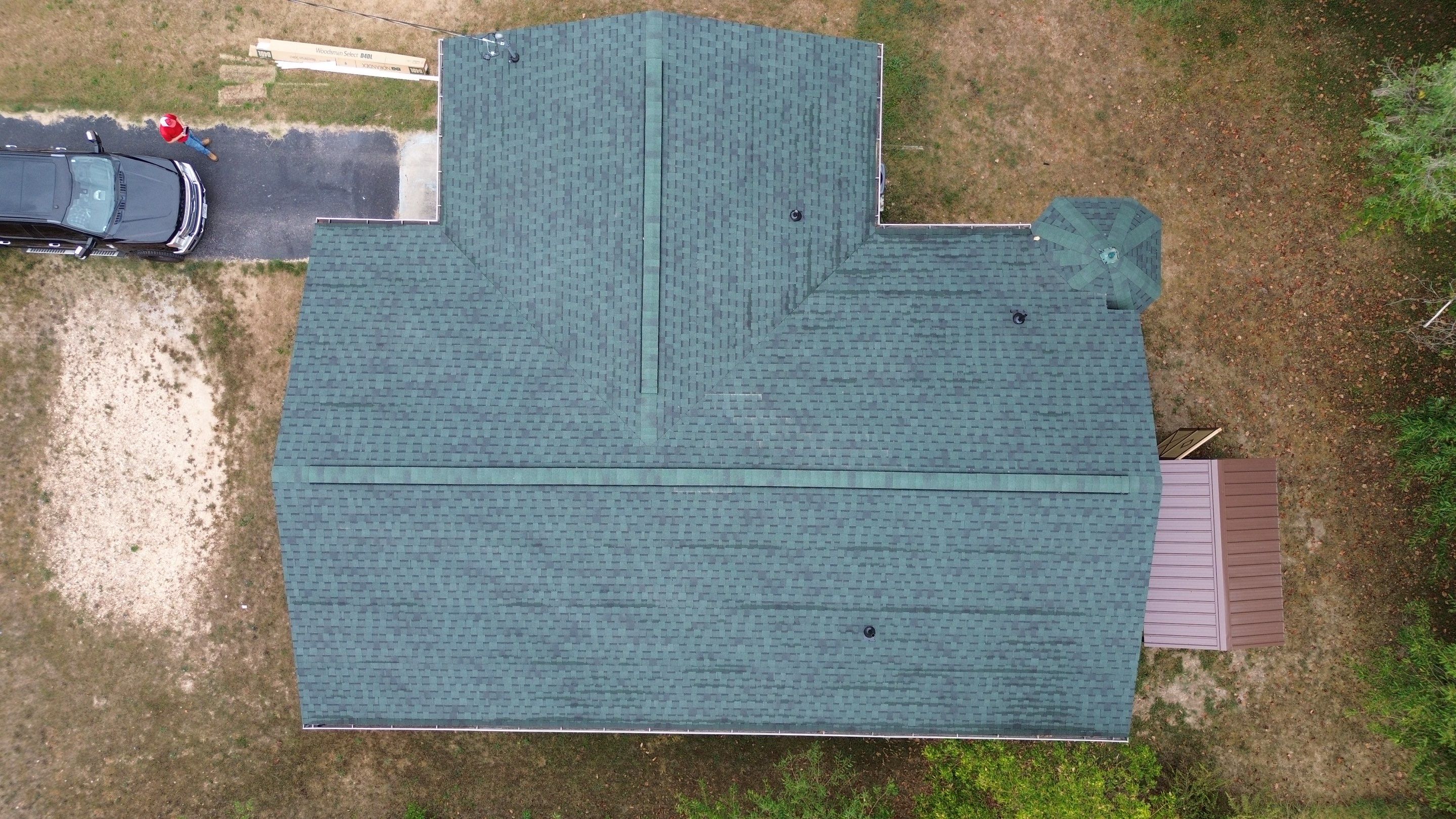 Residential Roofing Install - Atlas Pinnacle Pristine Architectural Shingle - Color Green  by Titan Commercial & Residential Roofing 