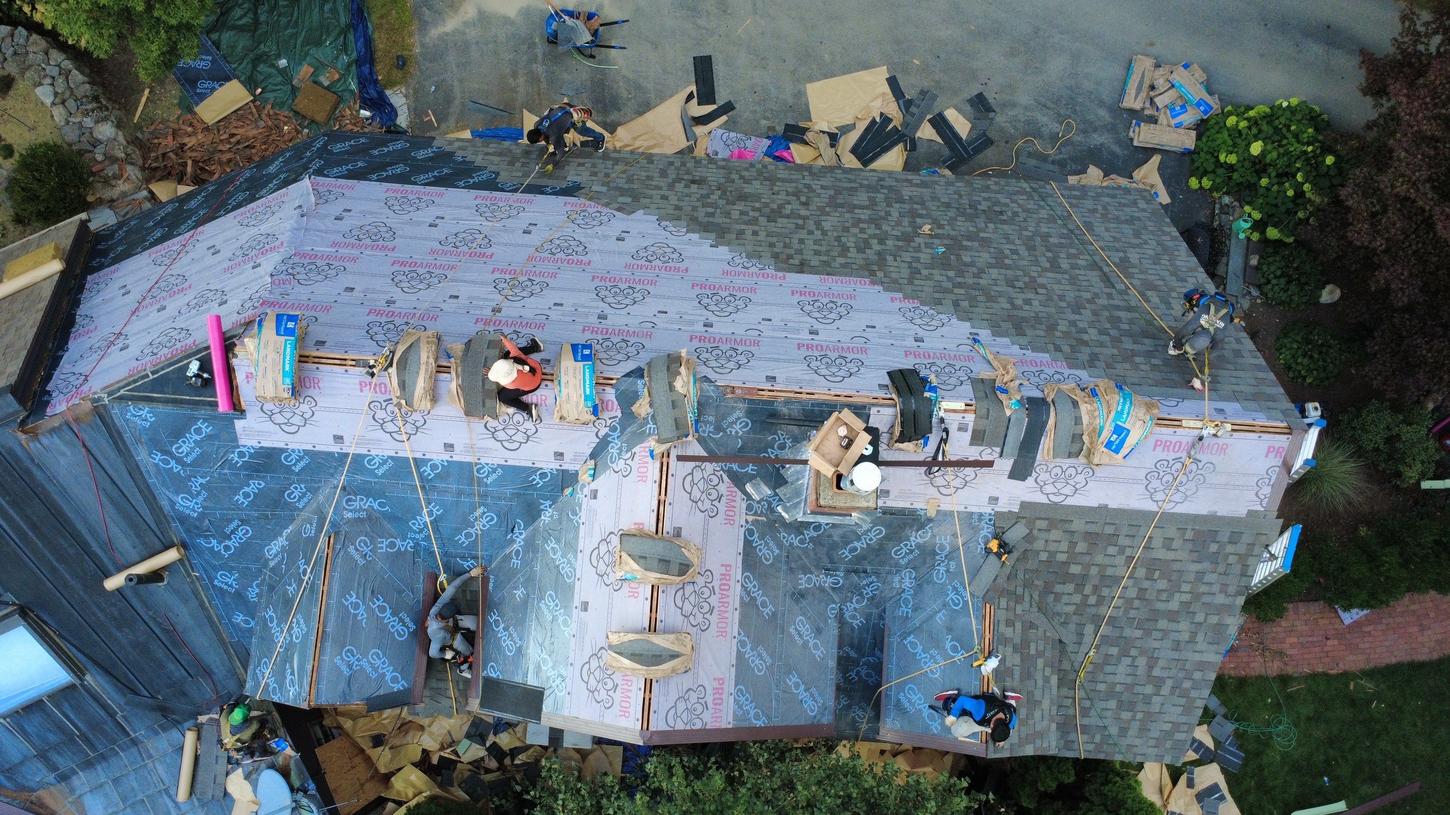 Garage & Barn Roof Replacement in Greenfield, NH | Owens Corning Shingles by Adam Vaillancourt Roofing LLC