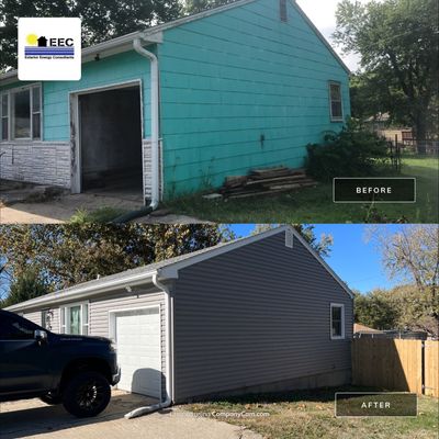 Siding Installation using Exterior Portfolio Vinyl Siding 