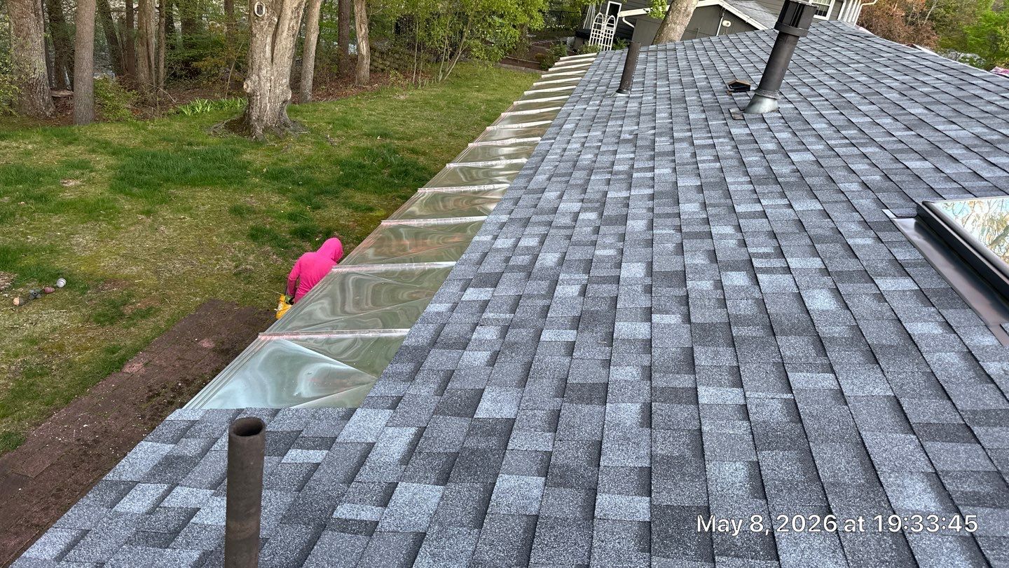 Roof Replacement + Ice Belt + Metal Valleys | Chelmsford, MA by Mighty Dog Roofing of Greater Middlesex County
