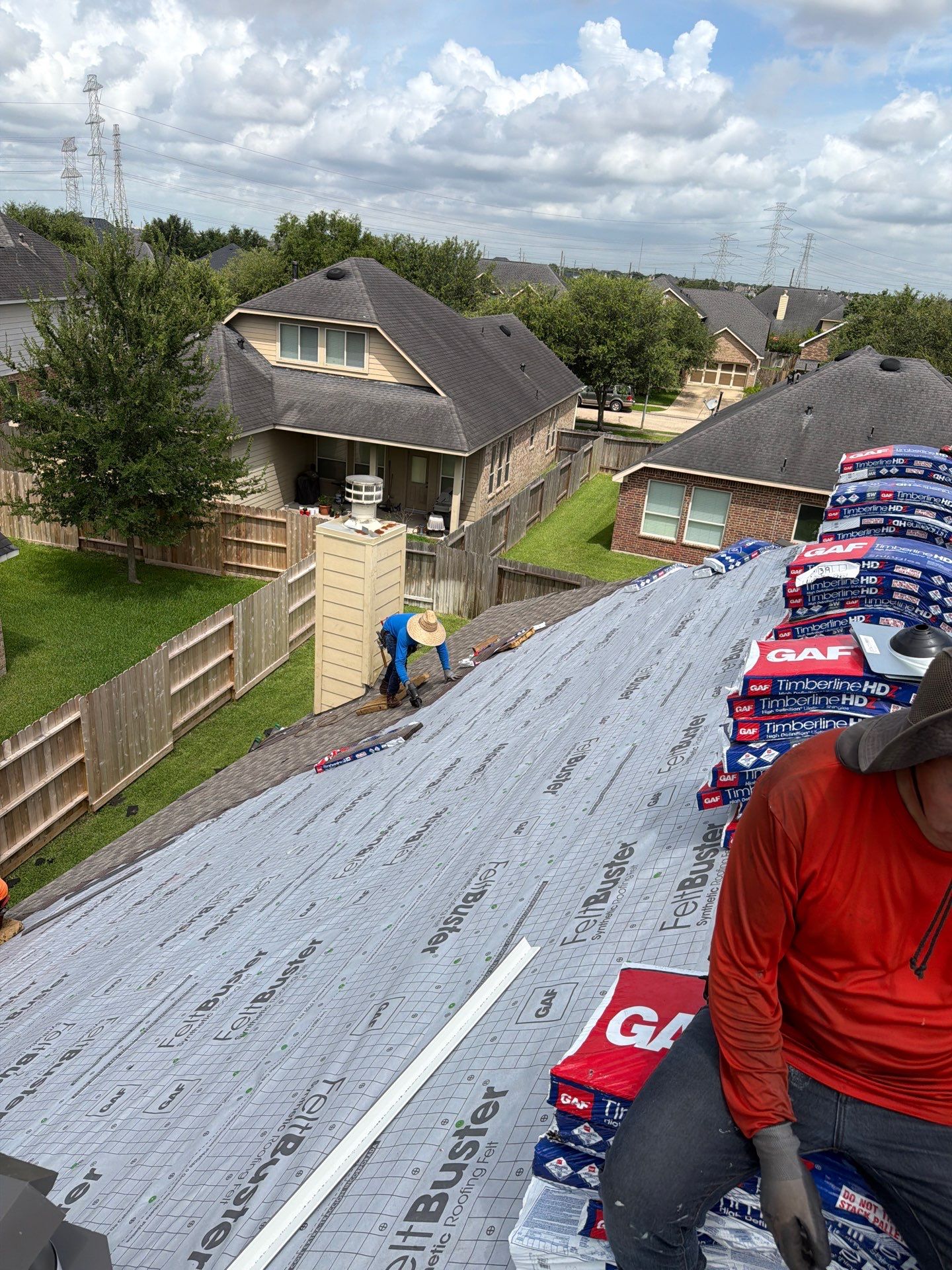 Roof Replacement in Grand Mission, Richmond TX by Roof Repair Company