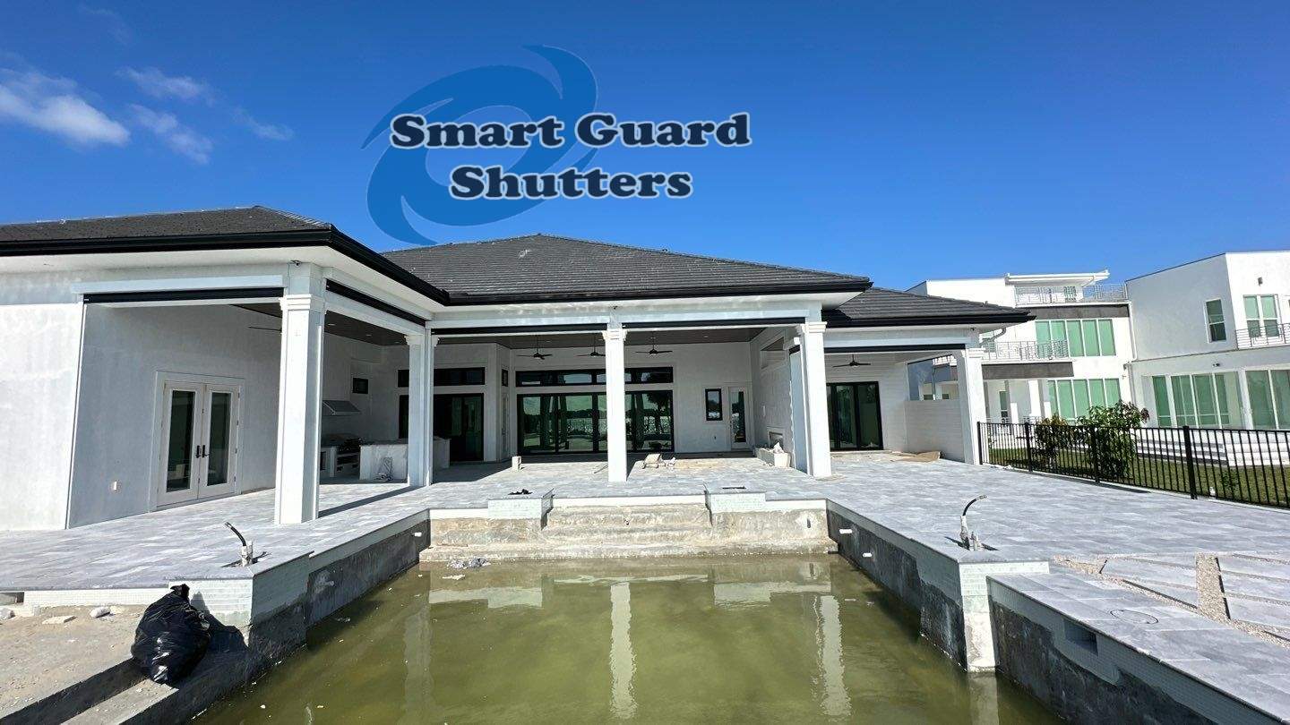 7 UltraShield Motorized Hurricane Screen by Smart Guard Shutters