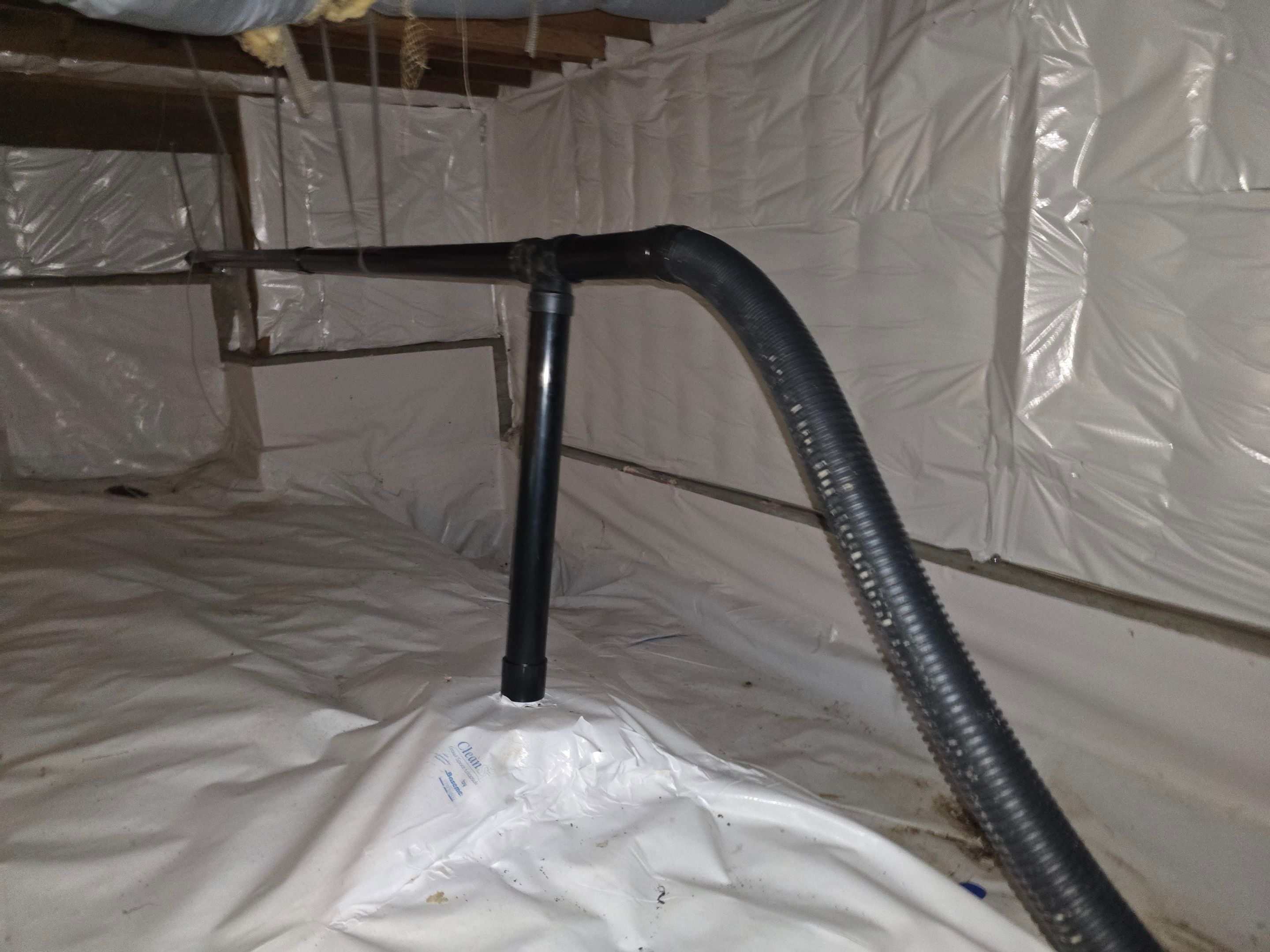 Sub-membrane Installation by JustRadon.Com
