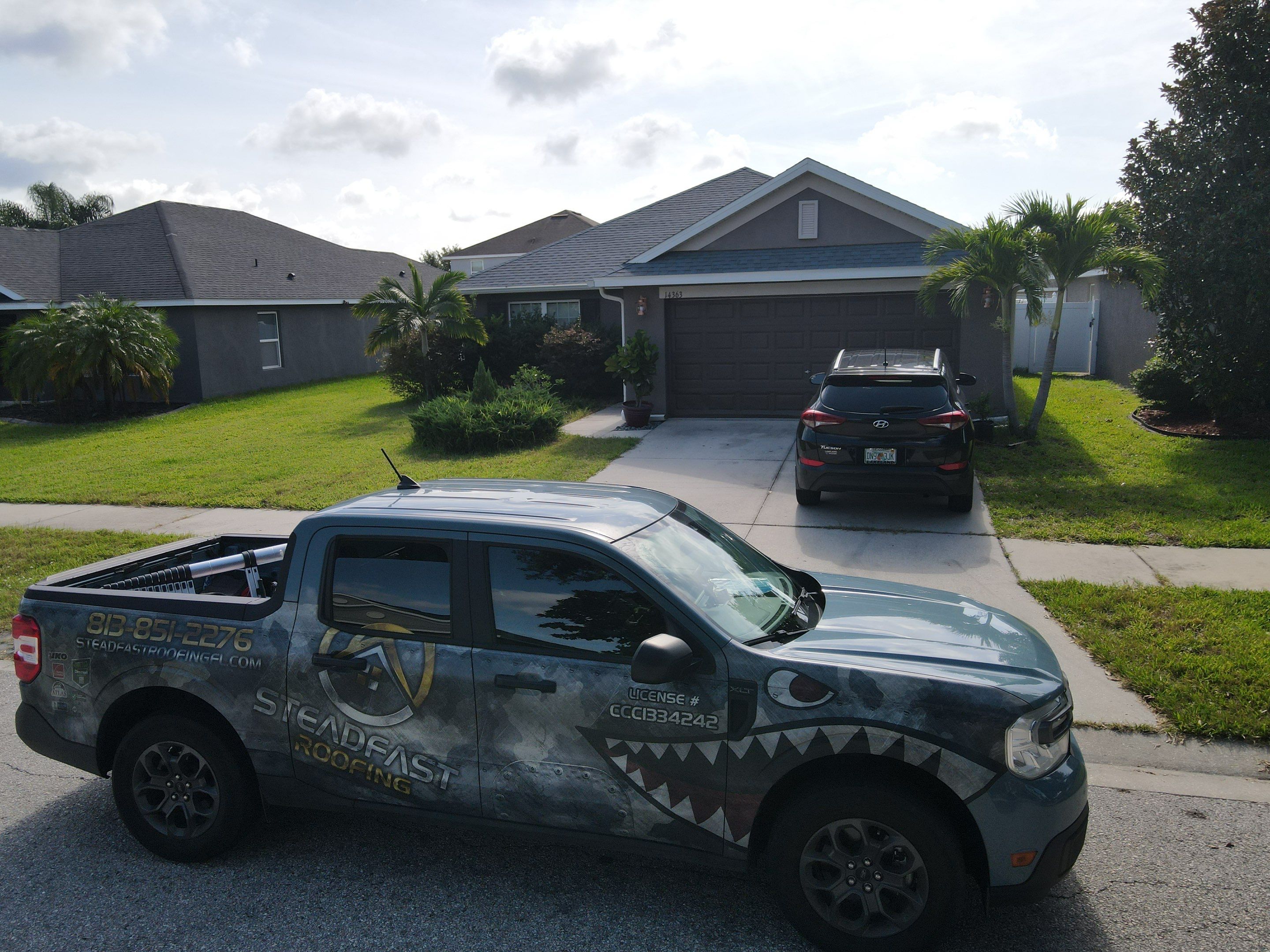 Roof Replacement in Wimauma, FL. by Steadfast Roofing