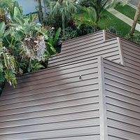 24ga 1.5" Mechanical Seam Mansard Brown  by Total Roofing System The Metal Roof Experts