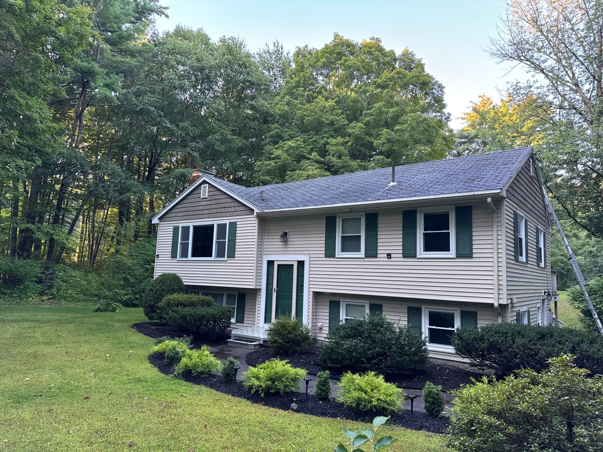 Full Residential Roof Replacement and New Decking in Kensington NH by Compass exteriors