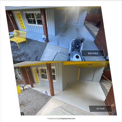 Carport and Front Porch Project in Gainesville, FL in Mount Everest