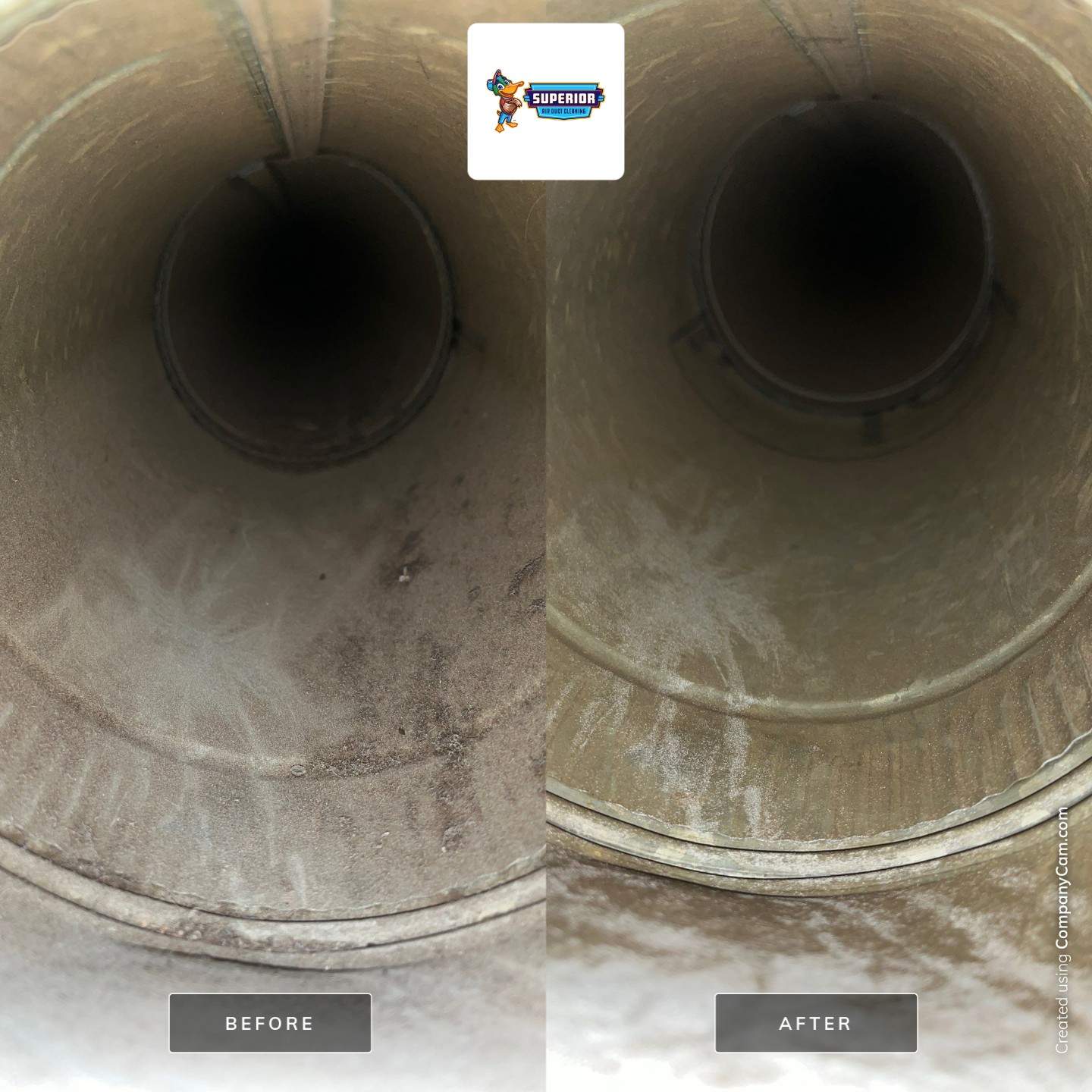Air Duct Cleaning With a Vacuum Truck in New Castle, PA by Superior Air Duct Cleaning