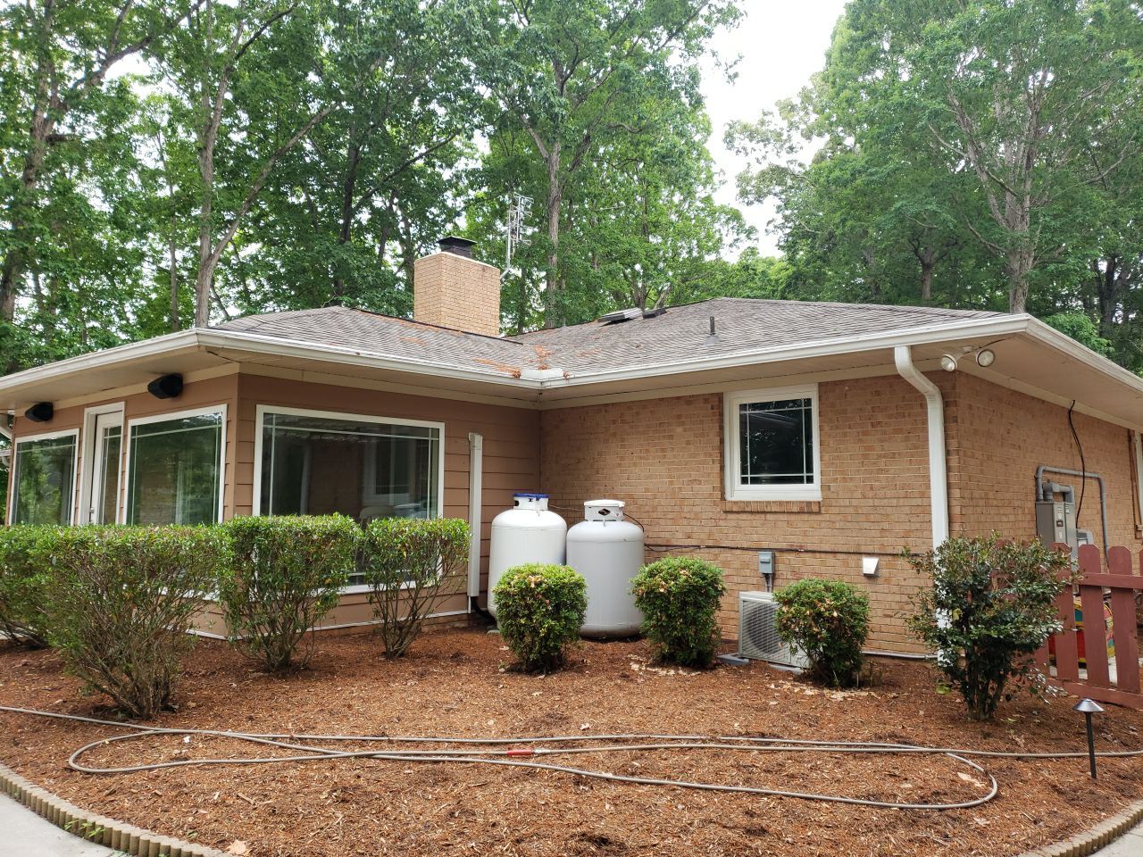 House Wash using cleaner by Power Wash Masters LLC