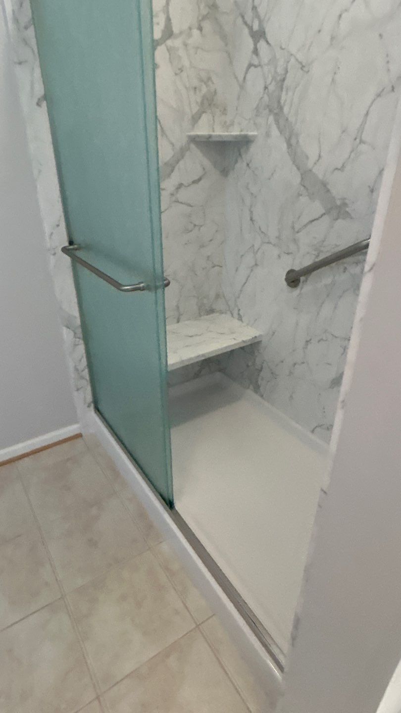 Walk-in Tub to Shower by BathPlanet SW Virginia