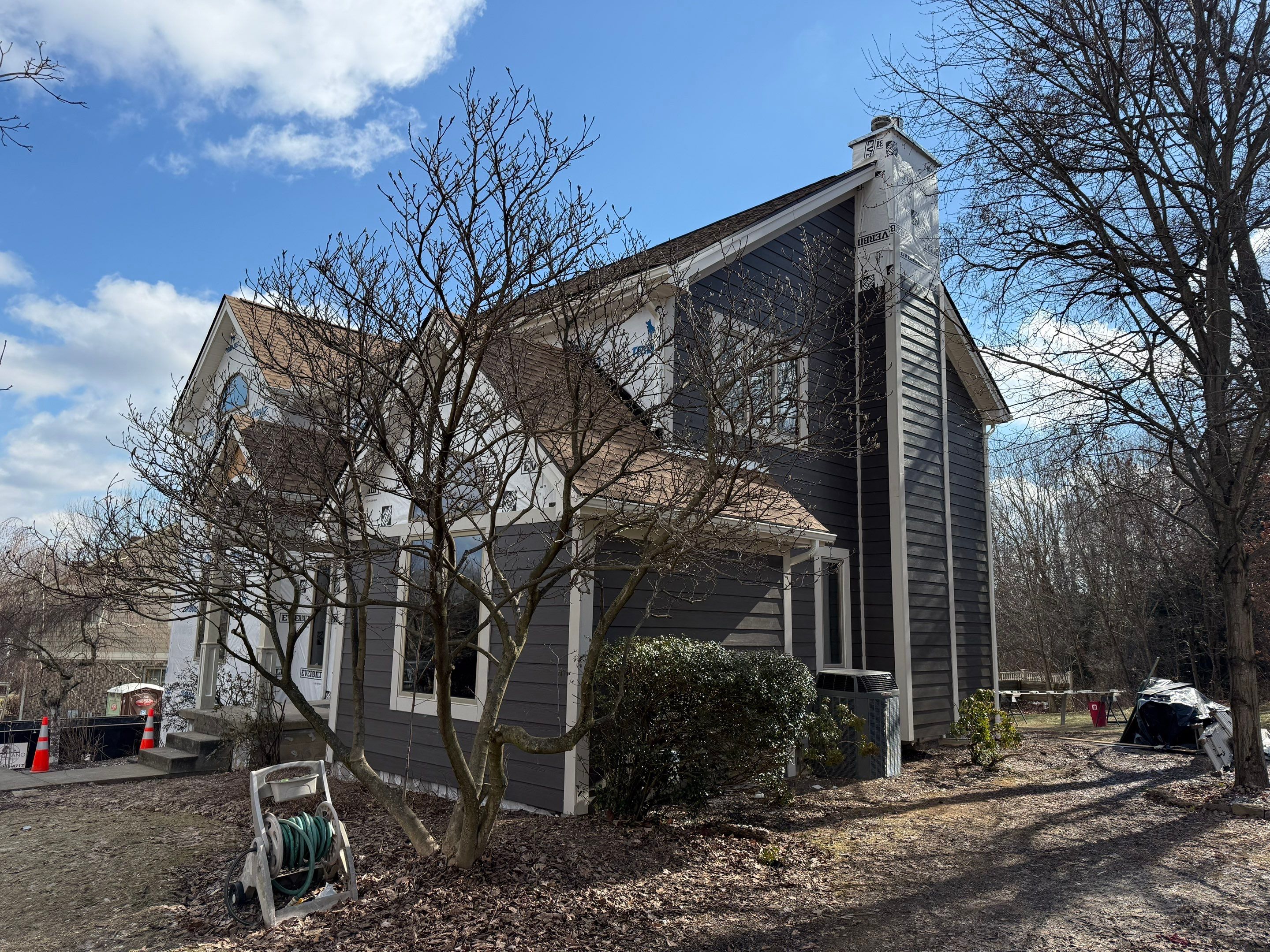 Full exterior remodel by Cousins Roofing Siding & Decks